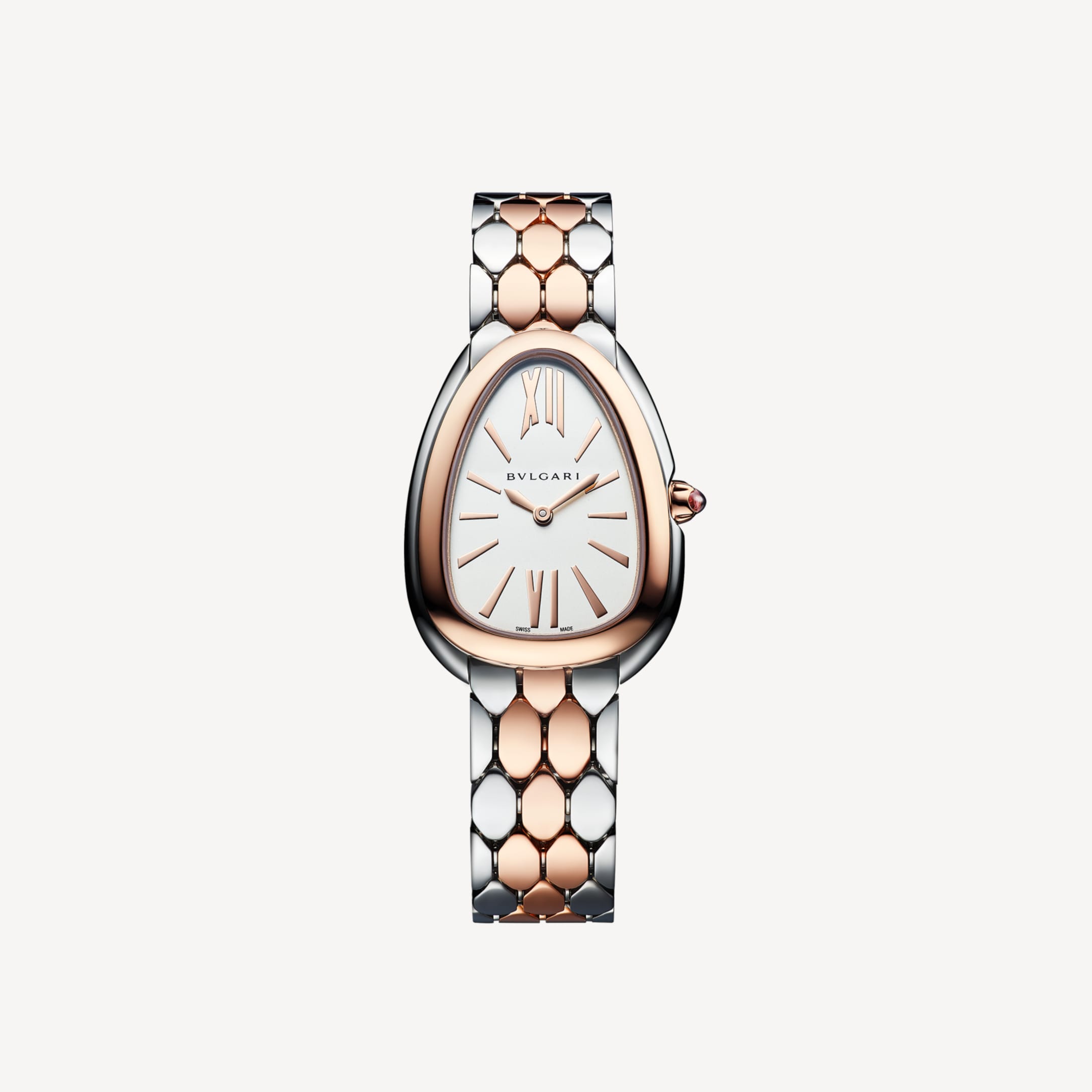 SERPENTI SEDUTORRI TWOTONE ROSEGOLD WHITE DIAL (2025)