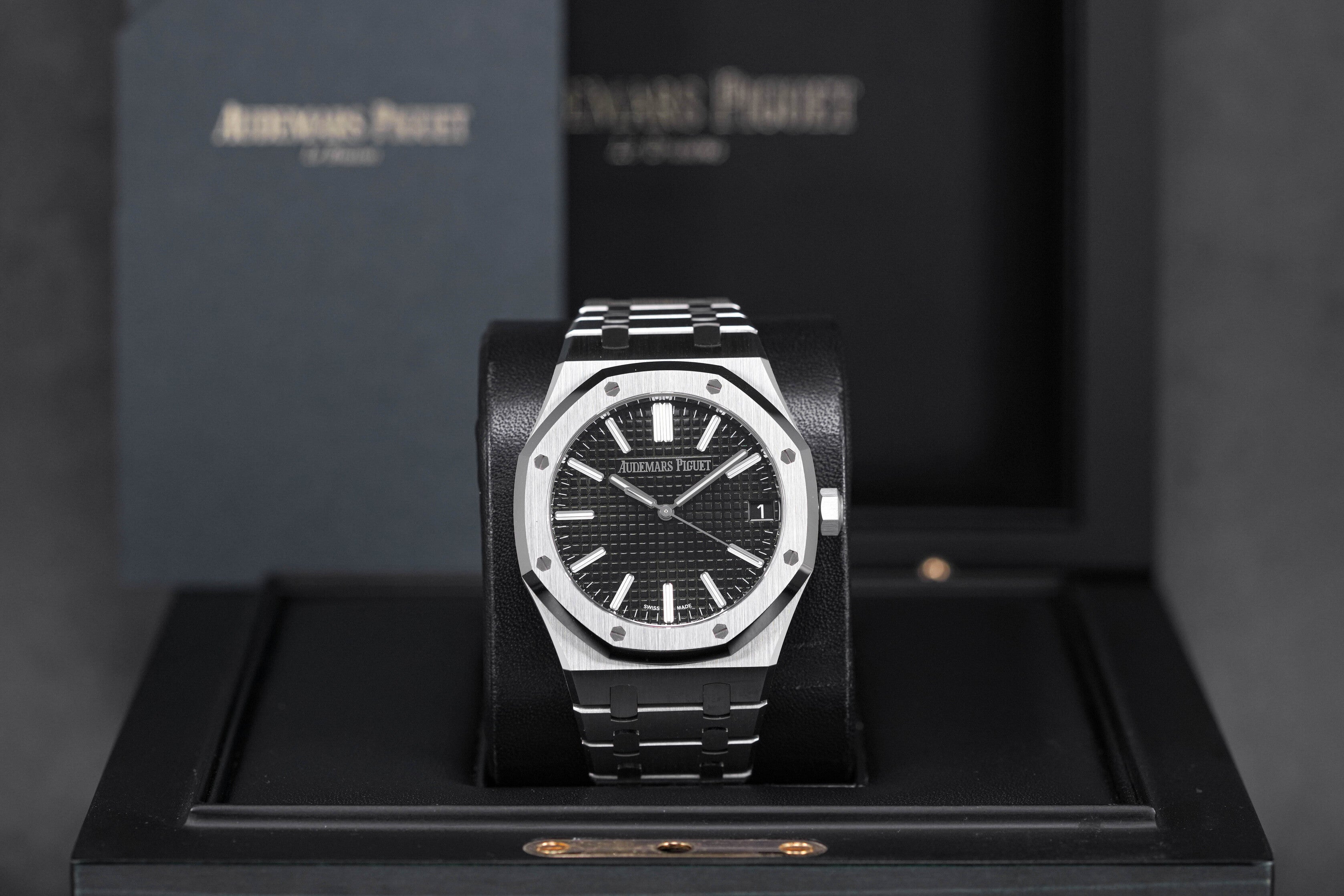ROYAL OAK 41MM 15510 BLACK DIAL (2023)