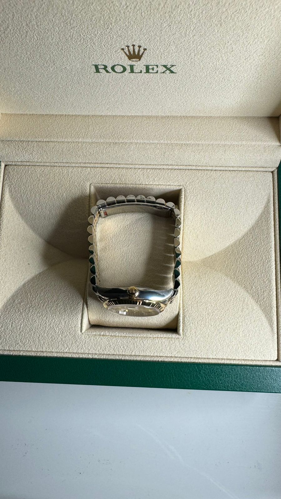 DATEJUST 31MM TWOTONE YELLOWGOLD CHAMPAGNE DIAL (2021)