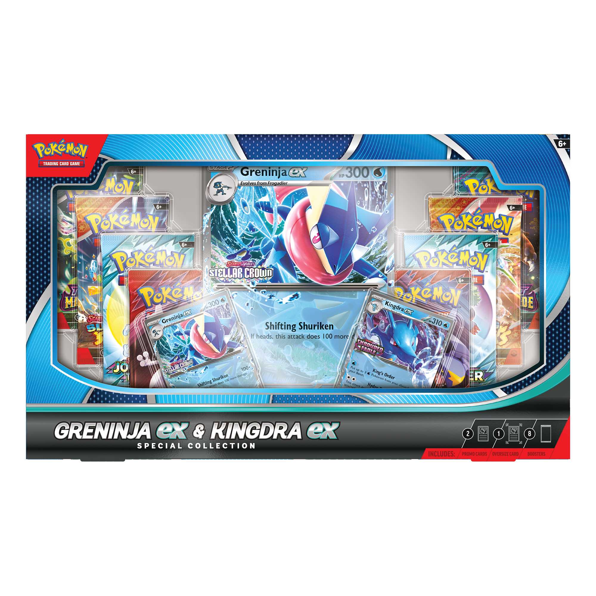 GRENINJA EX & KINGDRA EX SPECIAL COLLECTION