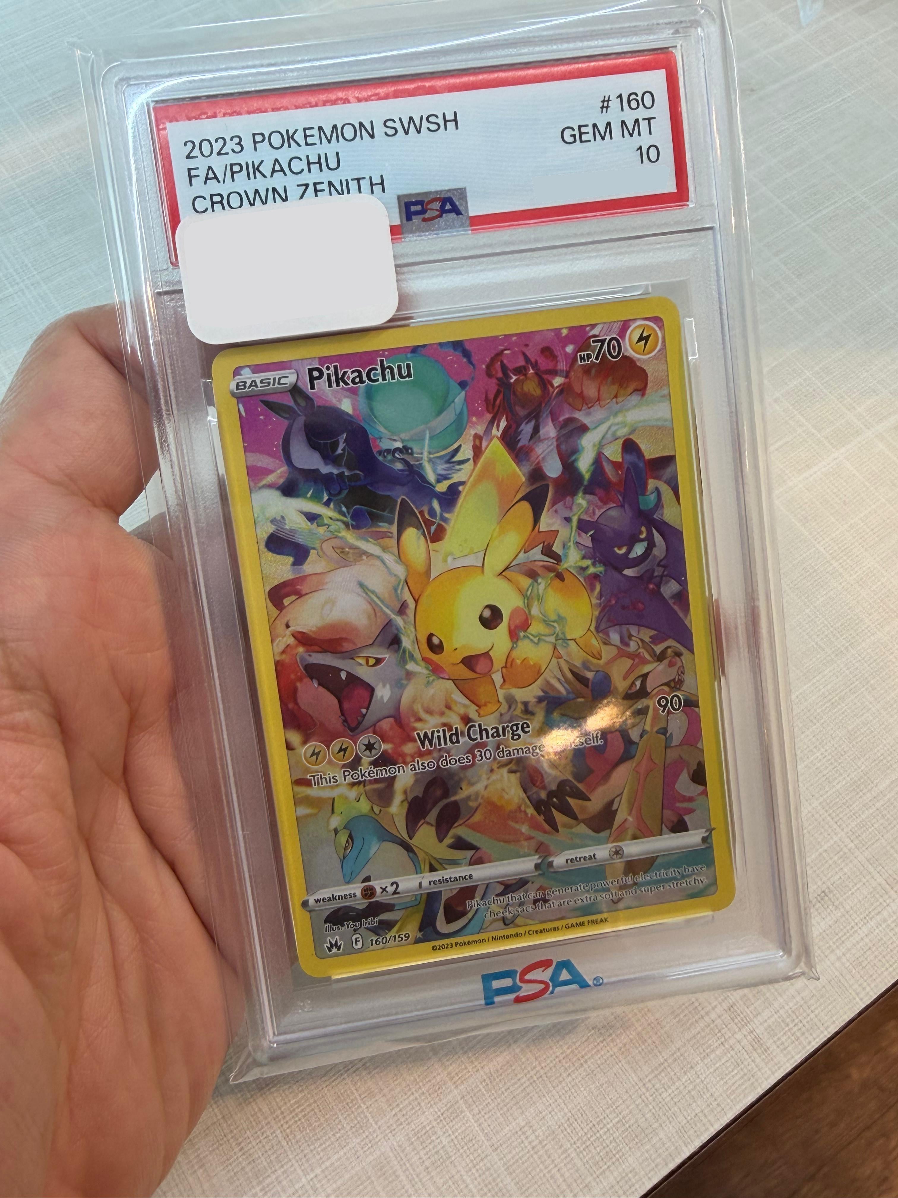CROWN ZENITH PIKACHU FULL ART (2023)