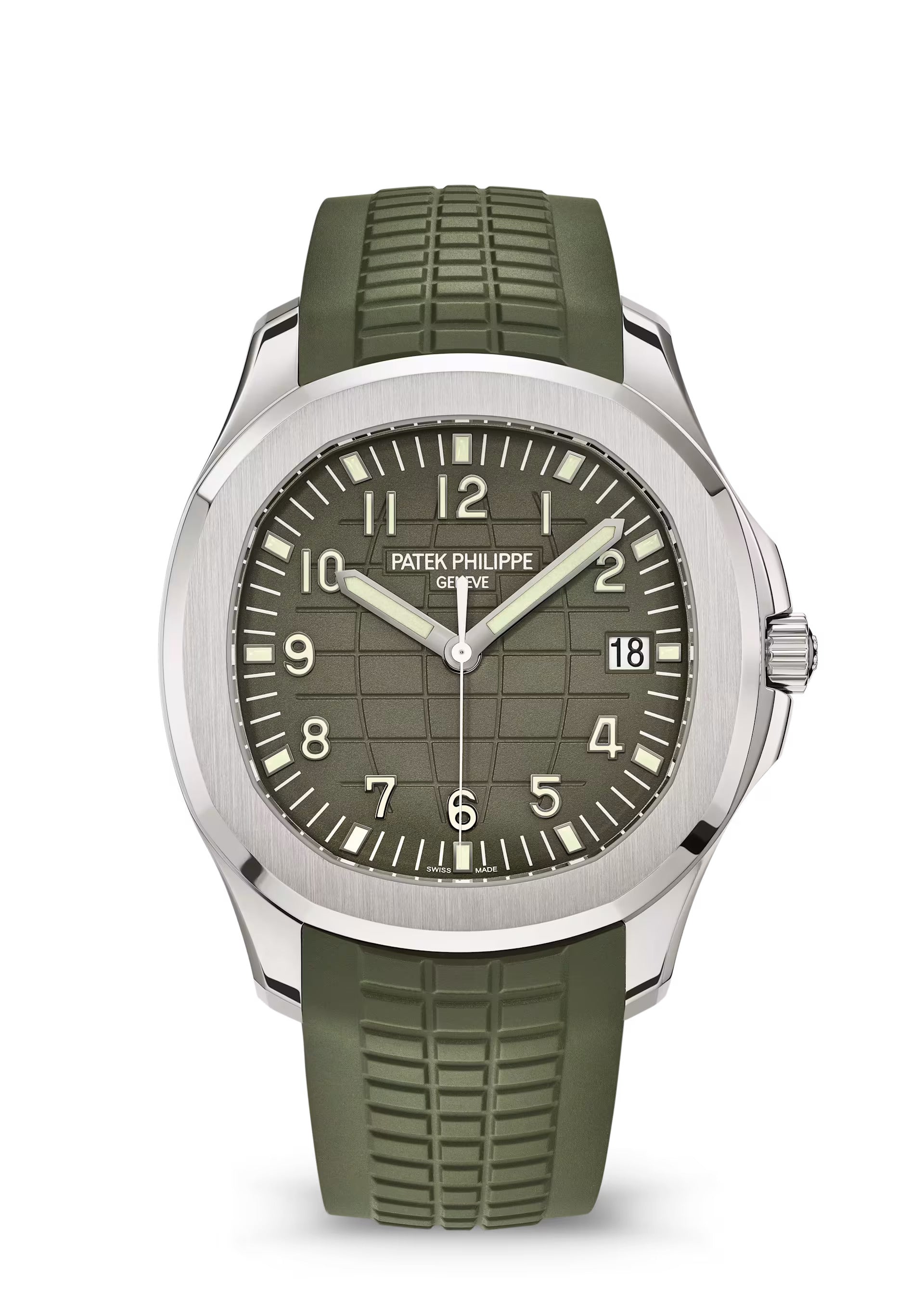 AQUANAUT 5168G WHITEGOLD KHAKI GREEN (2022)