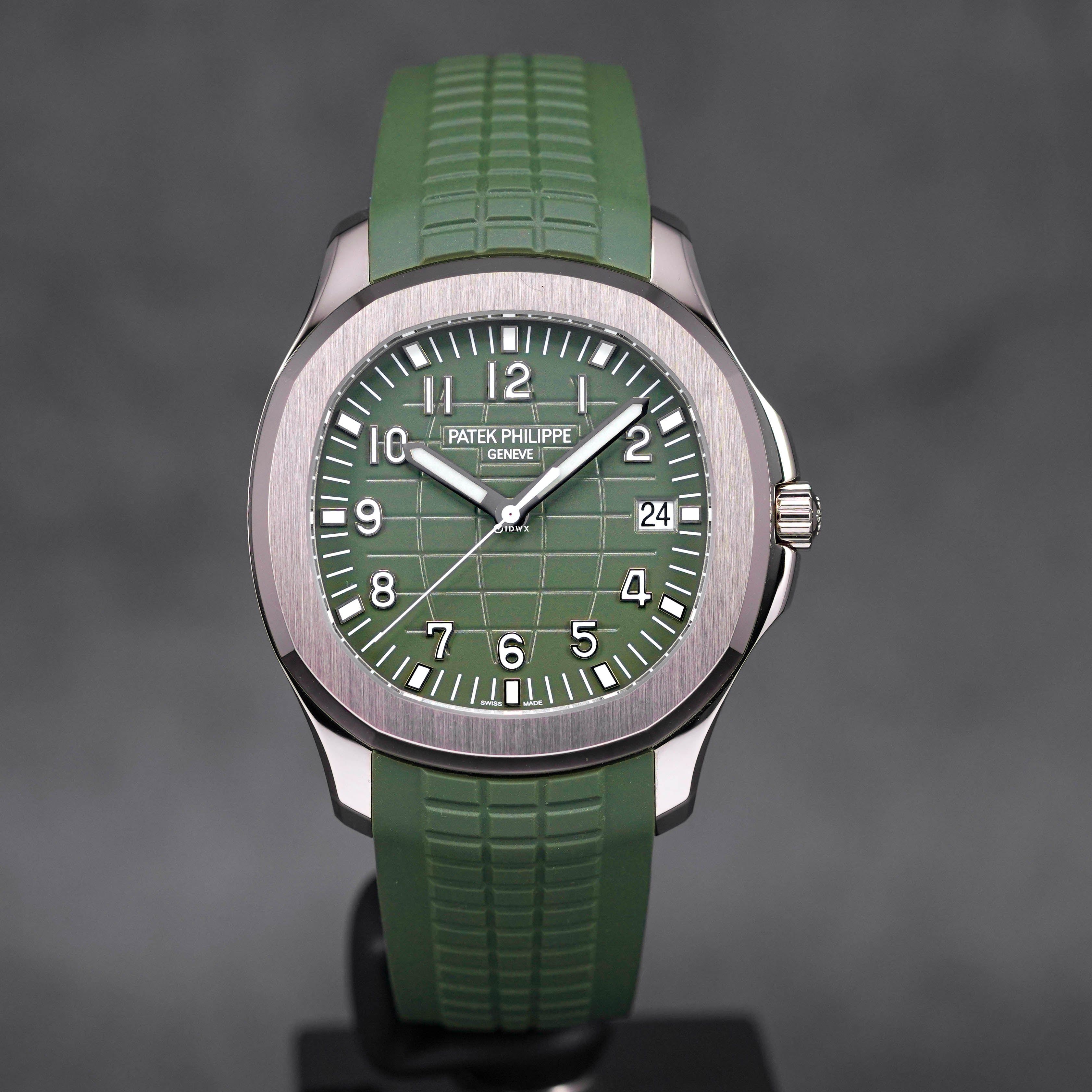 AQUANAUT 5168G WHITEGOLD GREEN DIAL (2023)