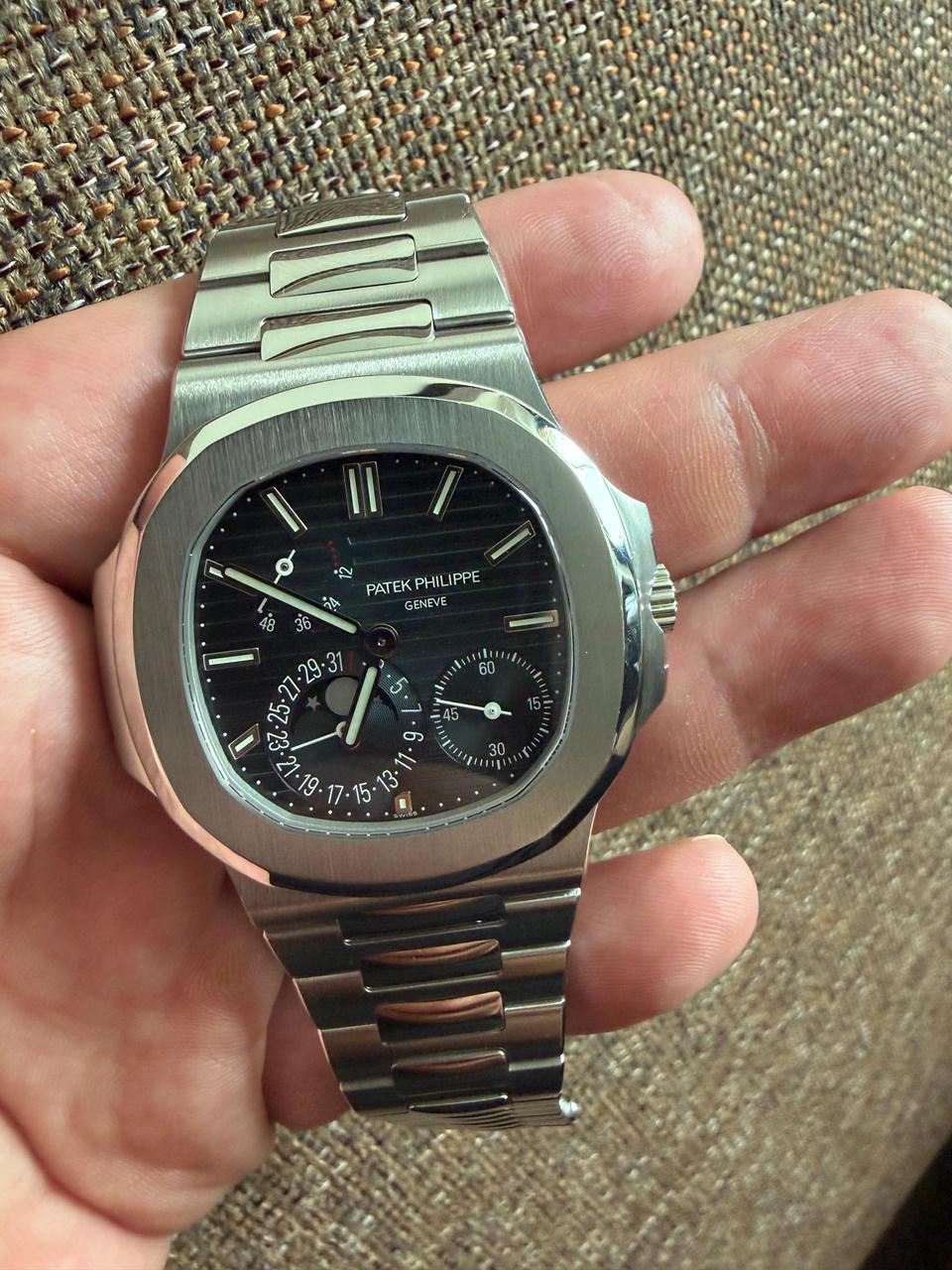 NAUTILUS 5712/1A MOONPHASE BLUE DIAL (2019)