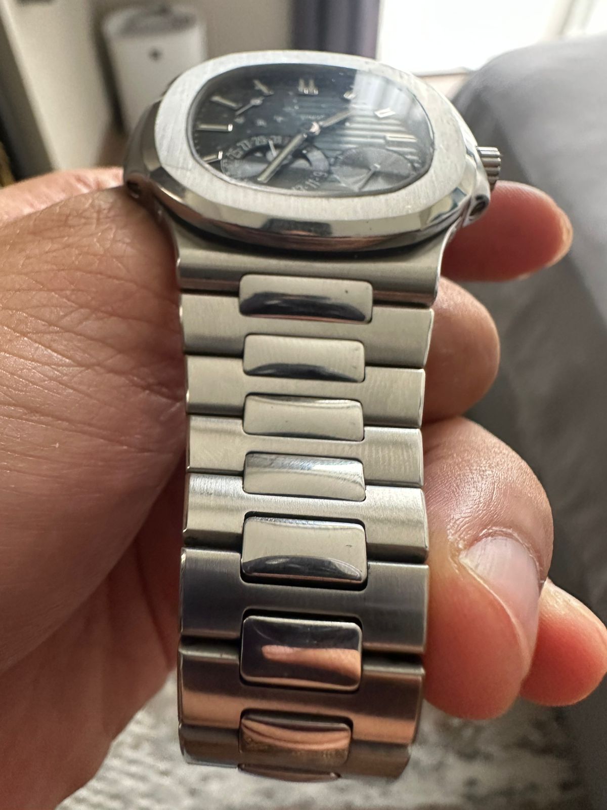 NAUTILUS 5712/1A MOONPHASE BLUE DIAL (2018)
