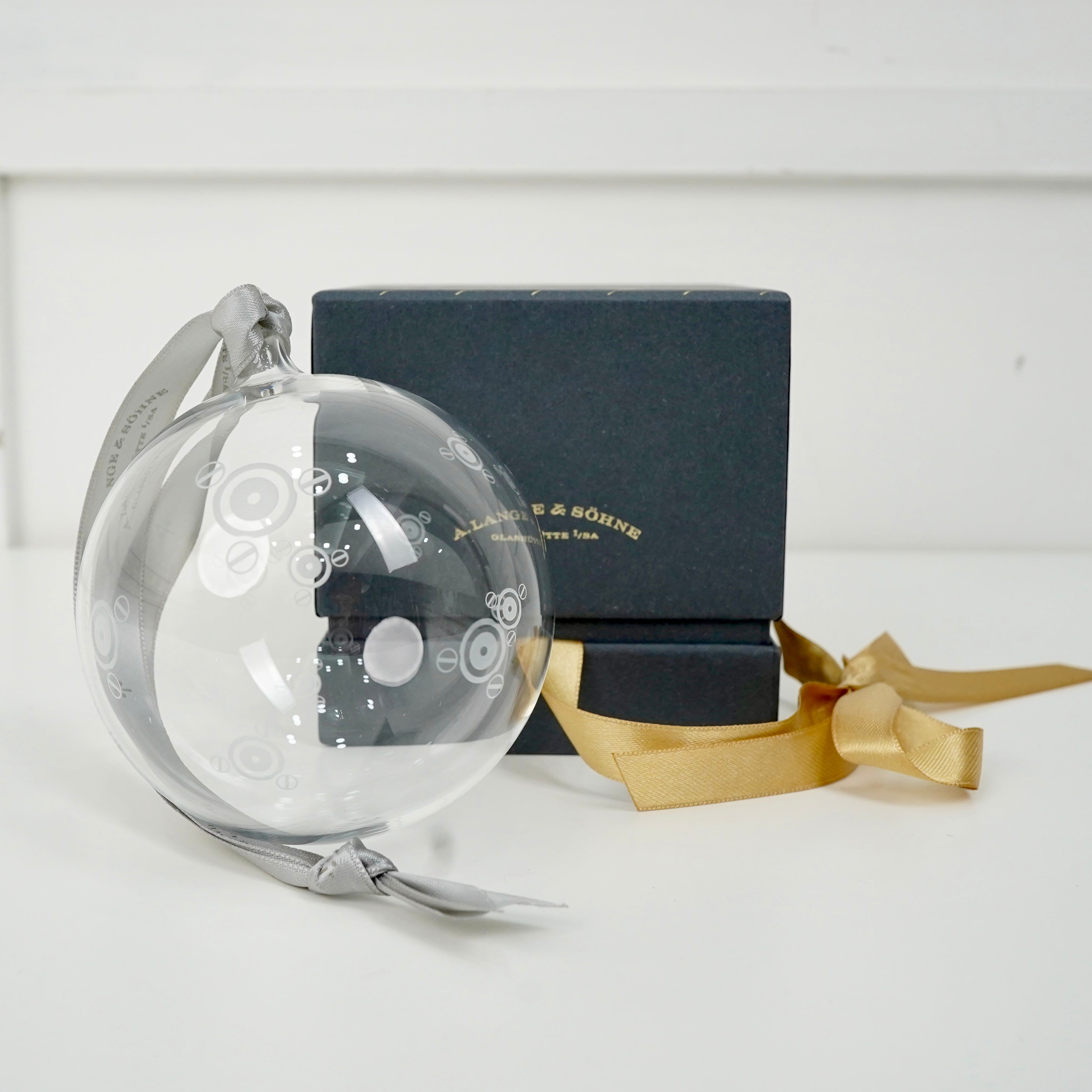 GLASS CHRISTMAS ORNAMENTS