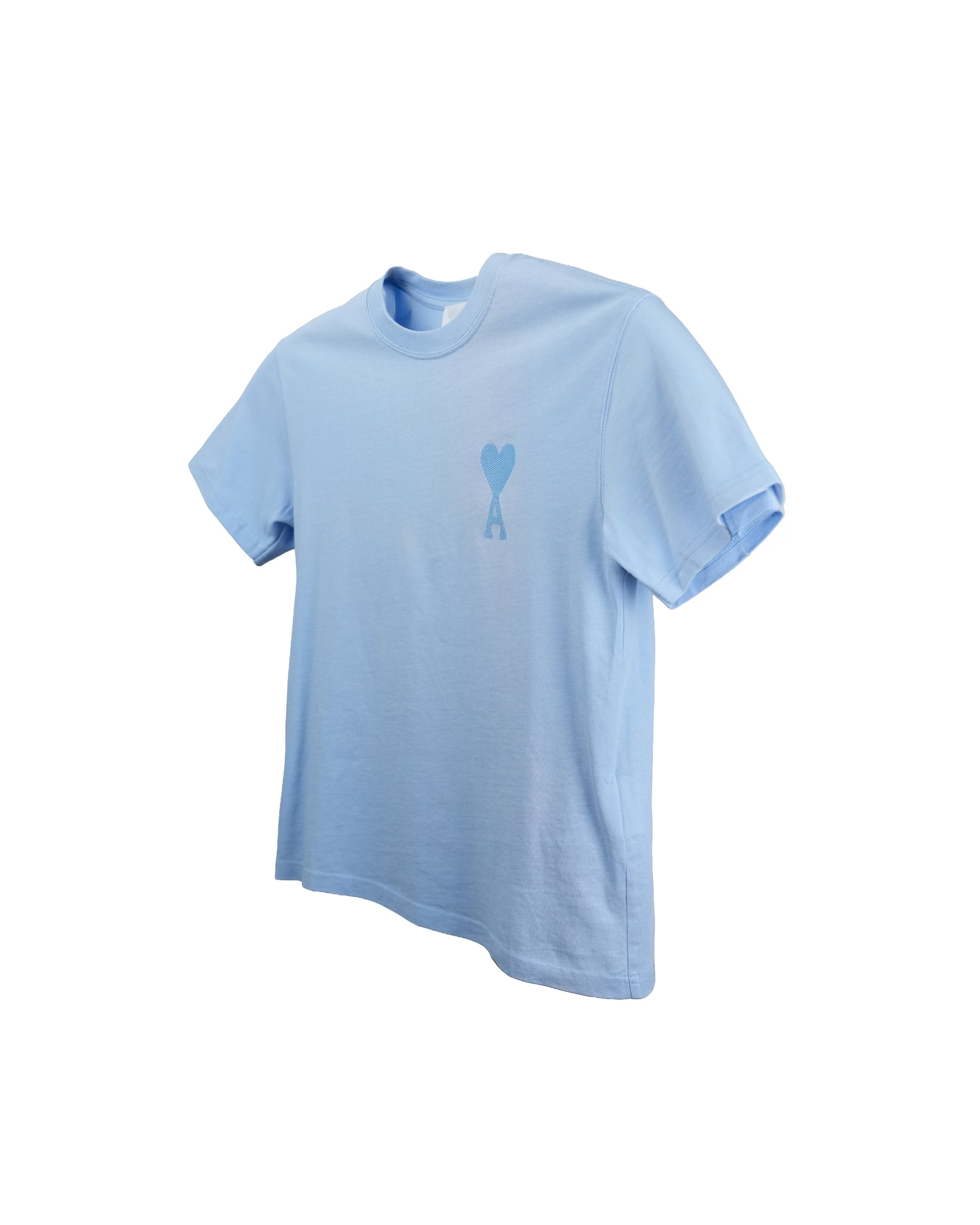 PARIS AMI DE COEUR TONAL BOXY FIT TSHIRT LIGHT BLUE