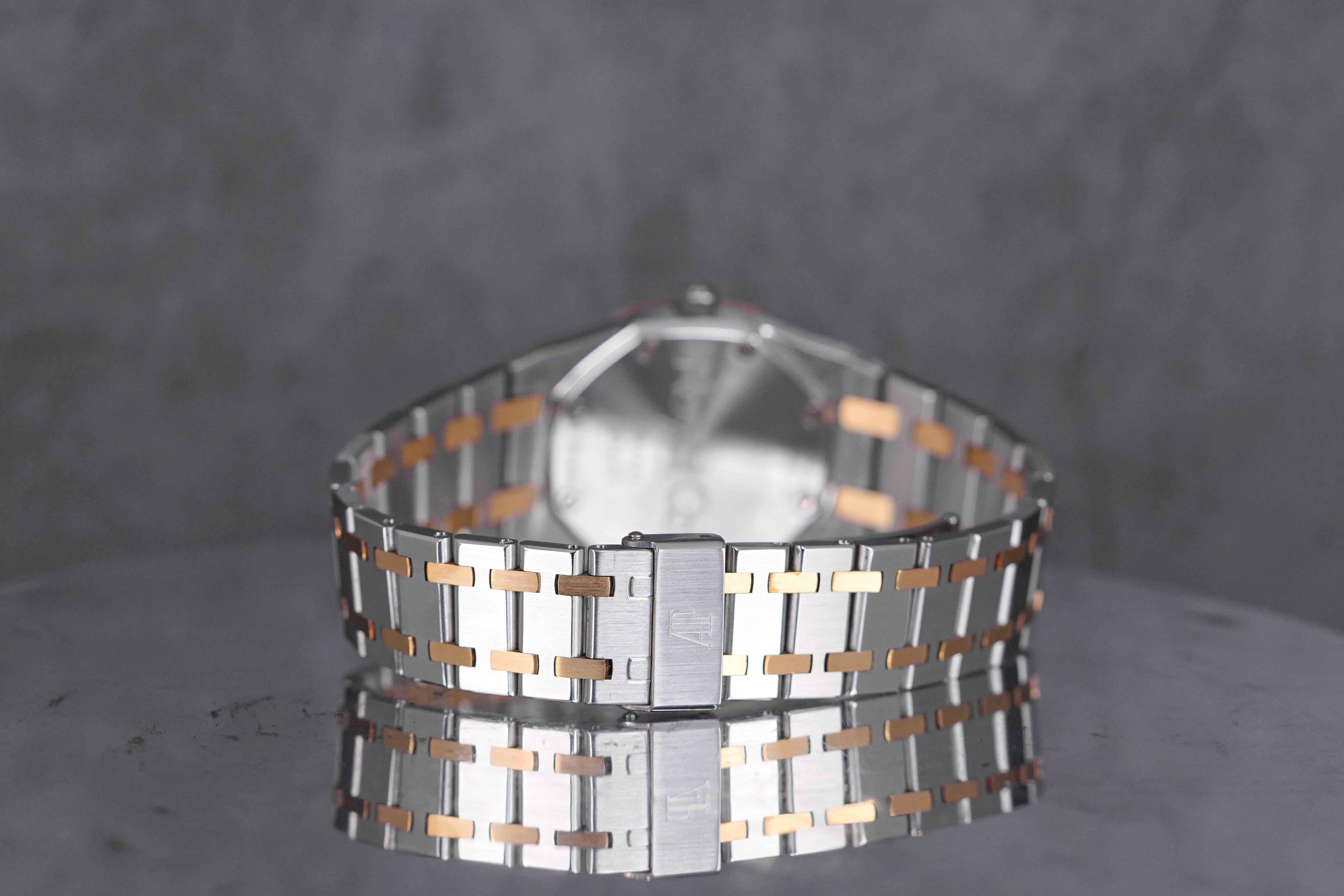 ROYAL OAK LADY 33MM 56175SA TWOTONE YELLOWGOLD GREY DIAL (WATCH ONLY)