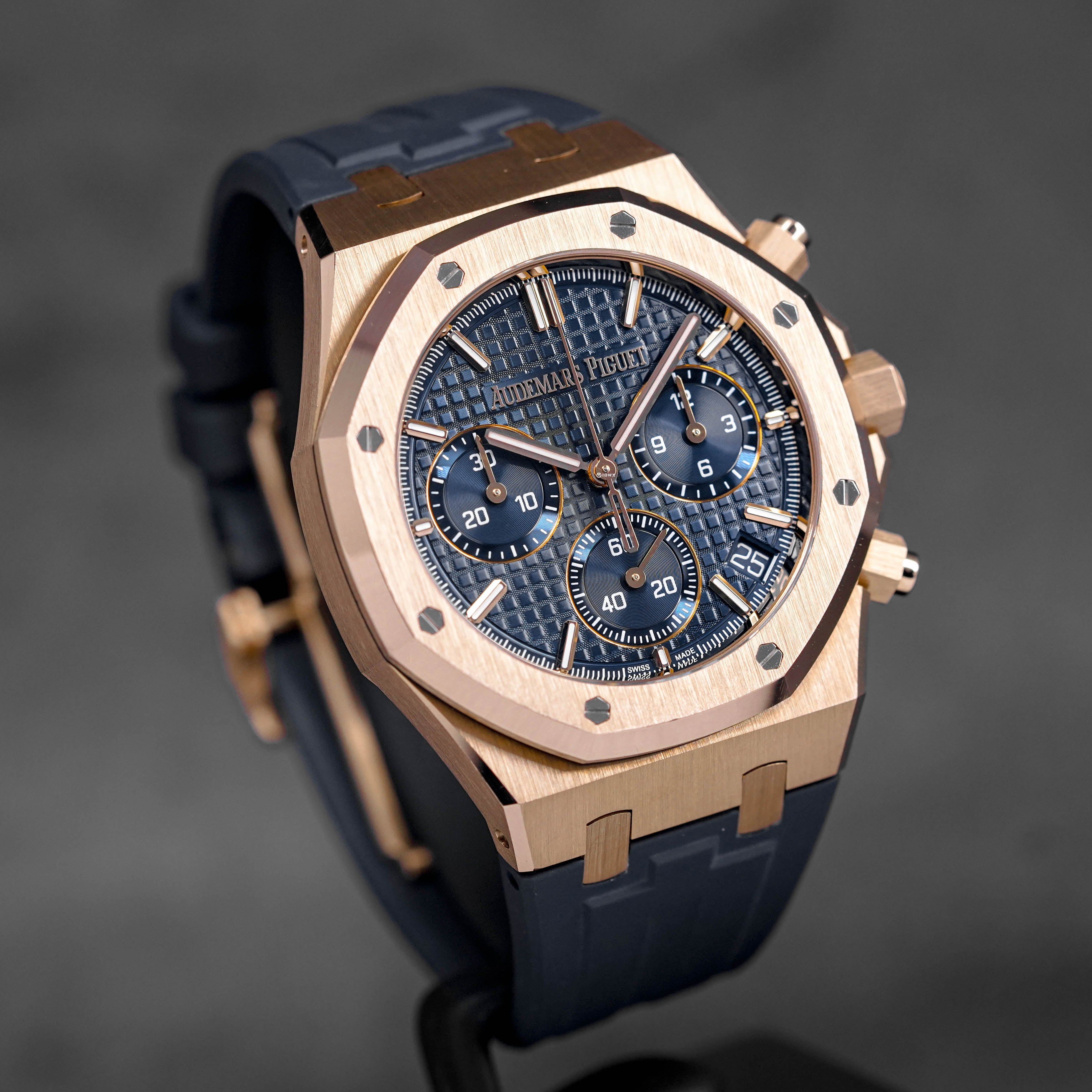 Harga AP Royal Oak Chronograph Blue