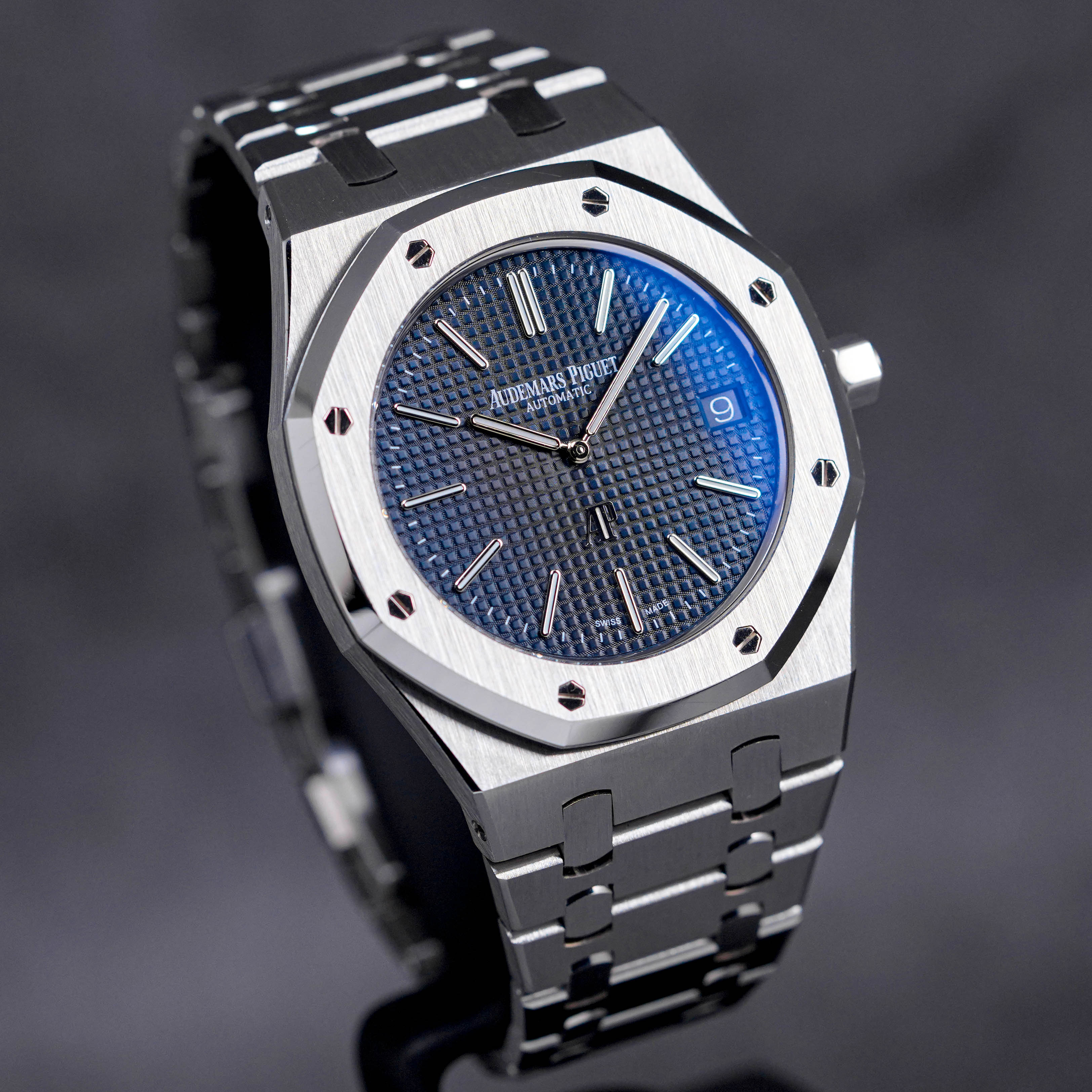 ROYAL OAK 39MM 15202 BLUE DIAL (2016)