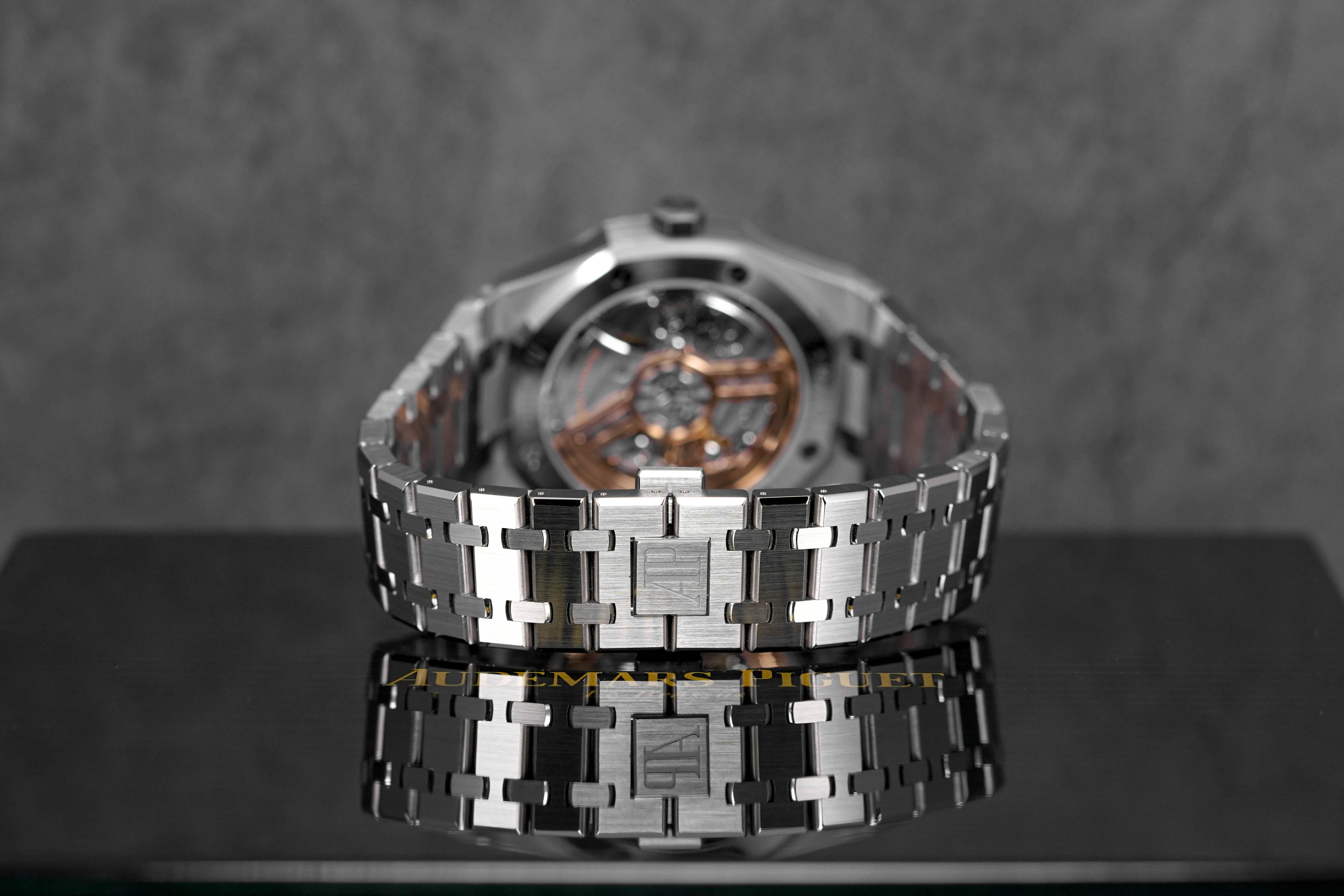 ROYAL OAK 41MM 15500 BLACK DIAL (2020)