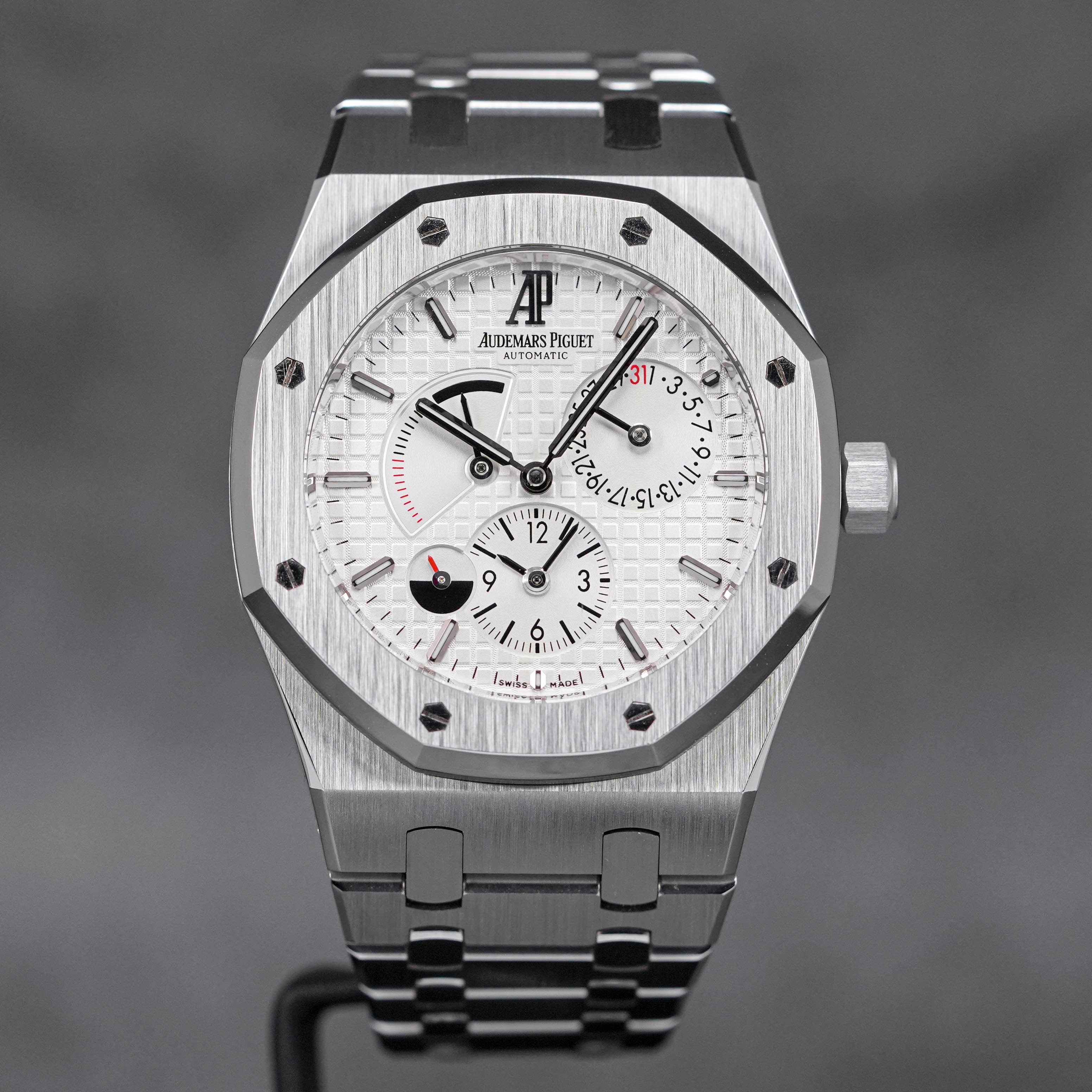ROYAL OAK 39MM DUALTIME WHITE DIAL (WATCH ONLY)