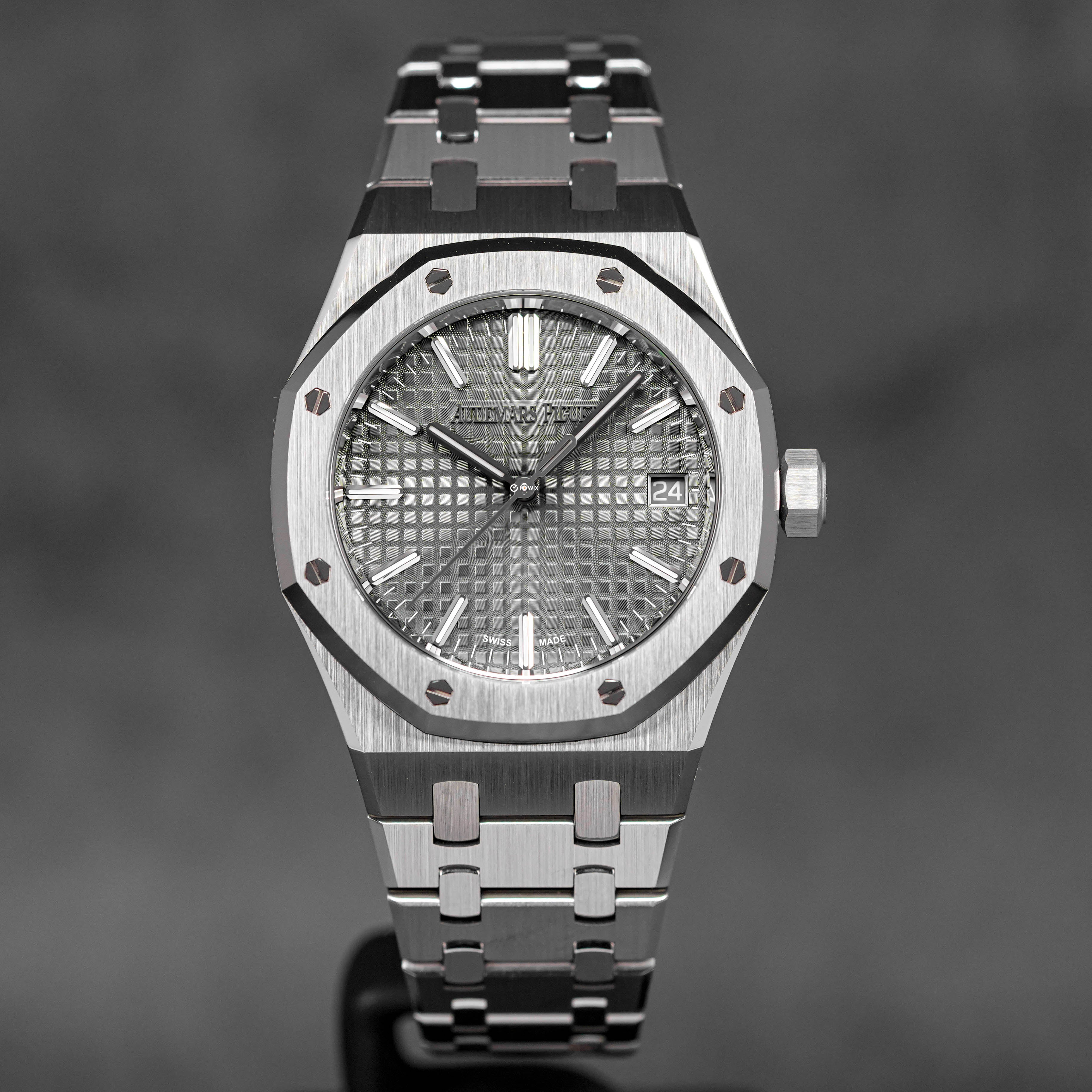 ROYAL OAK 37MM 15550 GREY DIAL (2023)