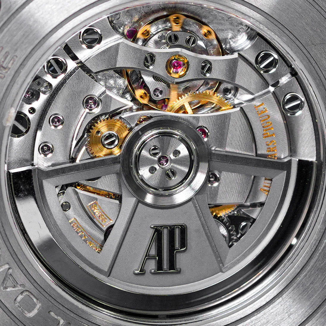 ROYAL OAK OFFSHORE CHRONOGRAPH BLACK CERAMIC GREY DIAL RUBBER STRAP (2015)