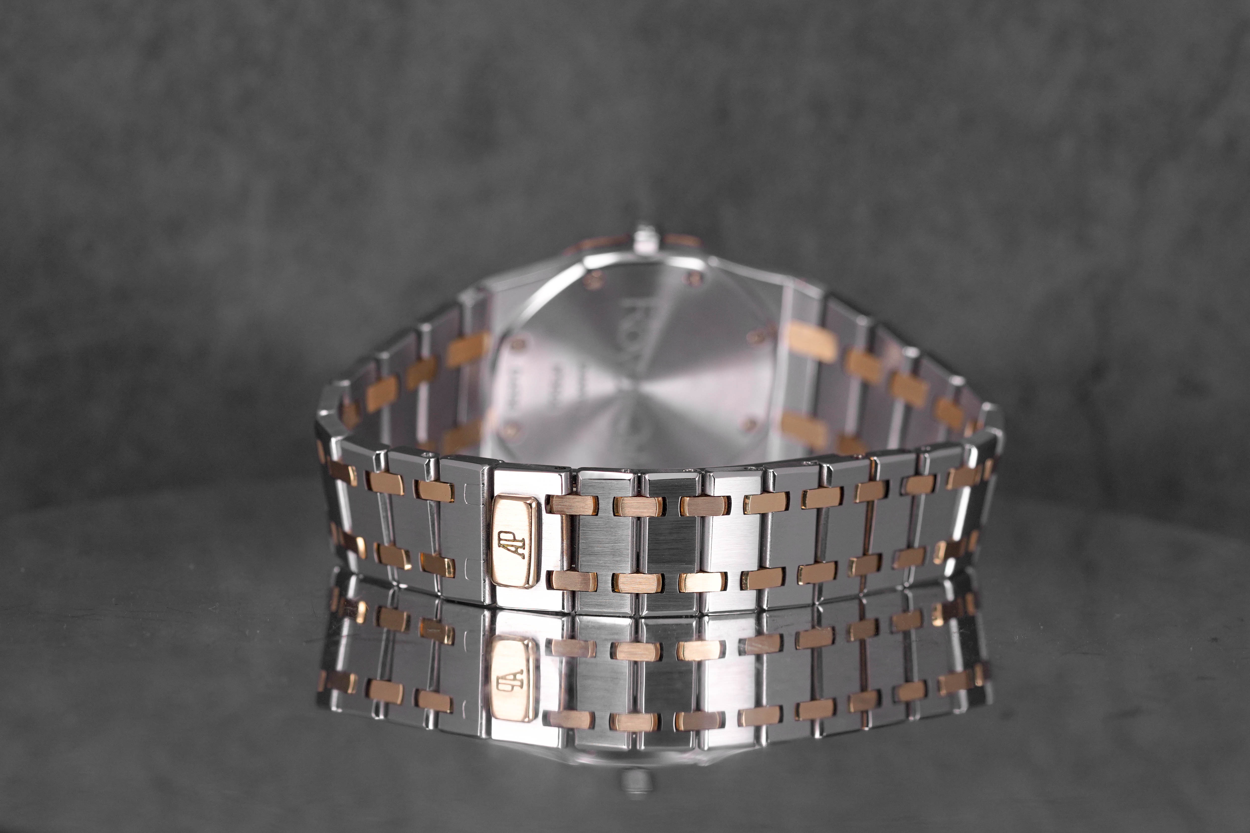 ROYAL OAK 33MM 56303SA TWOTONE YELLOWGOLD GREY DIAL (WATCH ONLY)