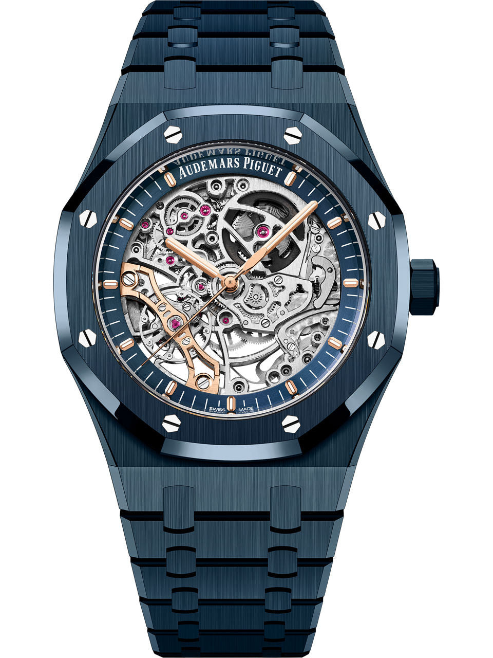 ROYAL OAK 41MM 'BLEU NUIT NUAGE 50' CERAMIC DOUBLE BALANCE WHEEL OPENWORKED DIAL (2025)