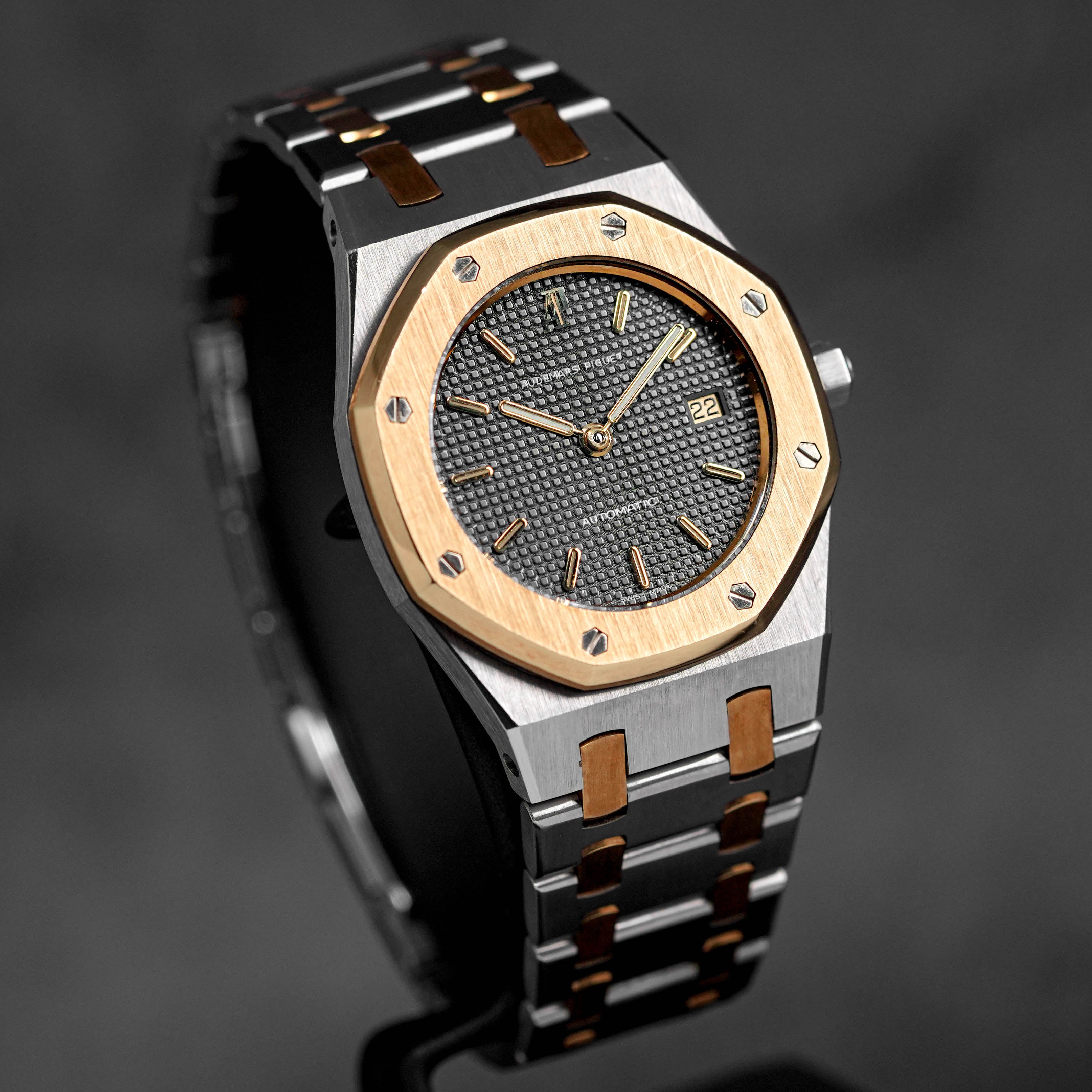 ROYAL OAK 33MM 4790 TWOTONE YELLOWGOLD GREY DIAL (WATCH ONLY)