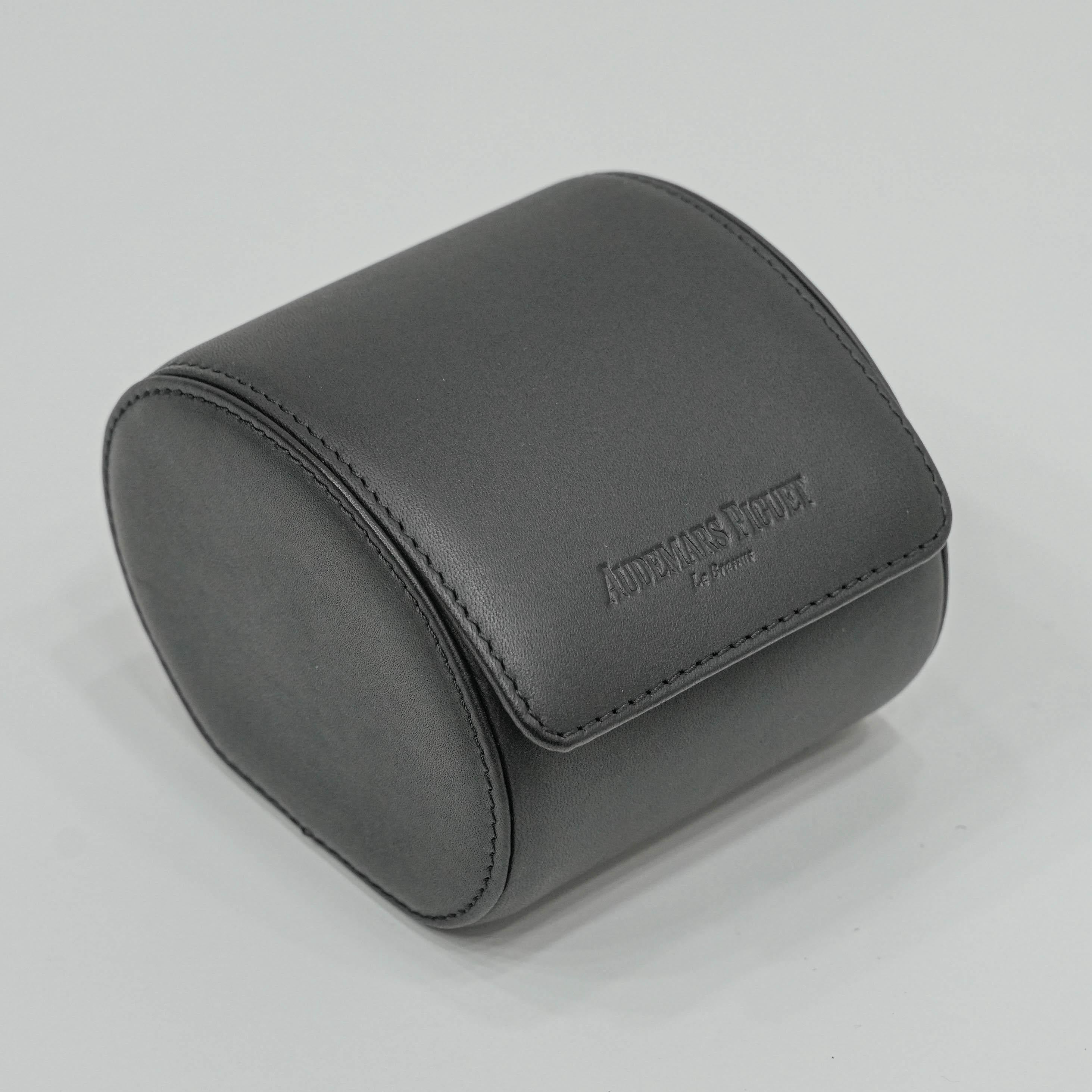 WATCH CASE TRAVEL POUCH BOX LEATHER