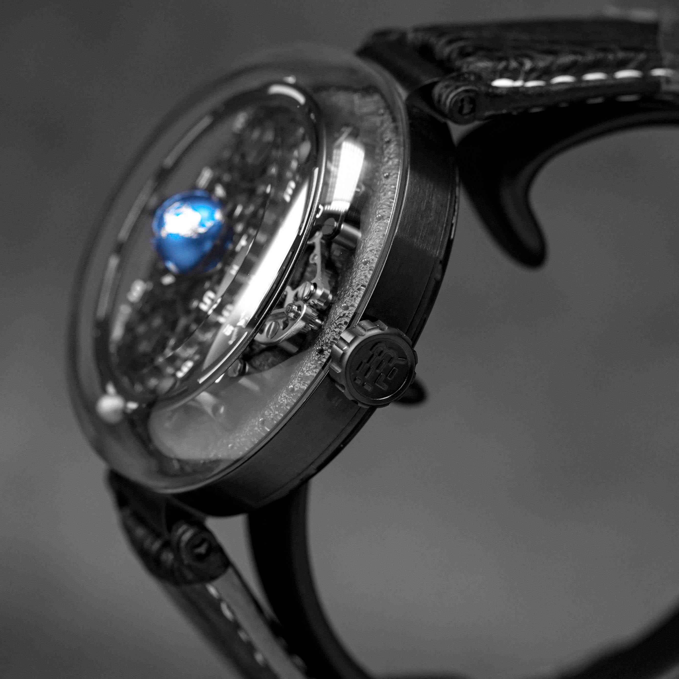 'PERIGEE' TITANIUM RETROGRADE DAY & NIGHT MOON TRACK SYSTEM LIMITED EDITON (2023)