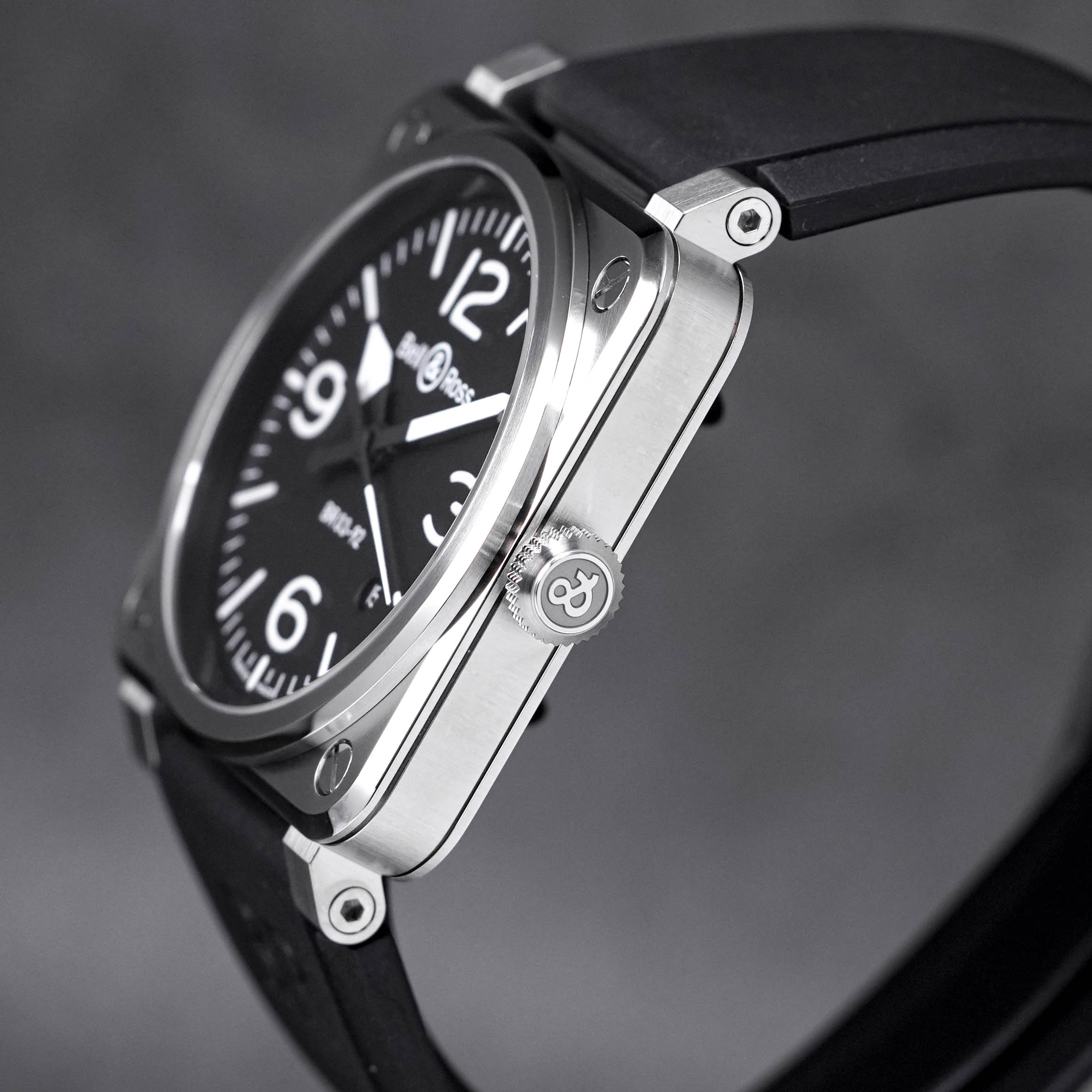 BR03-92 42MM STEEL BLACK DIAL (2023)