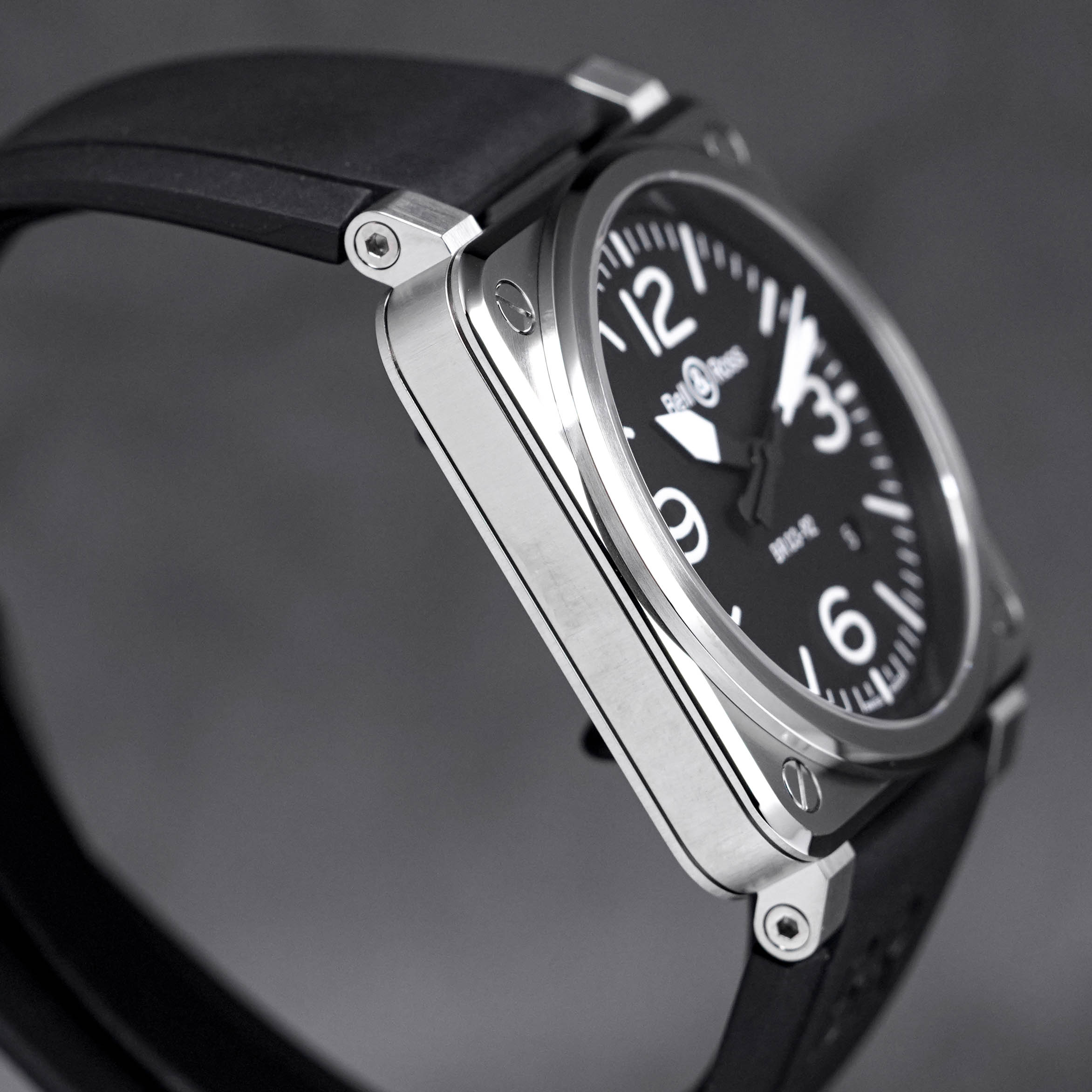 BR03-92 42MM STEEL BLACK DIAL (2023)