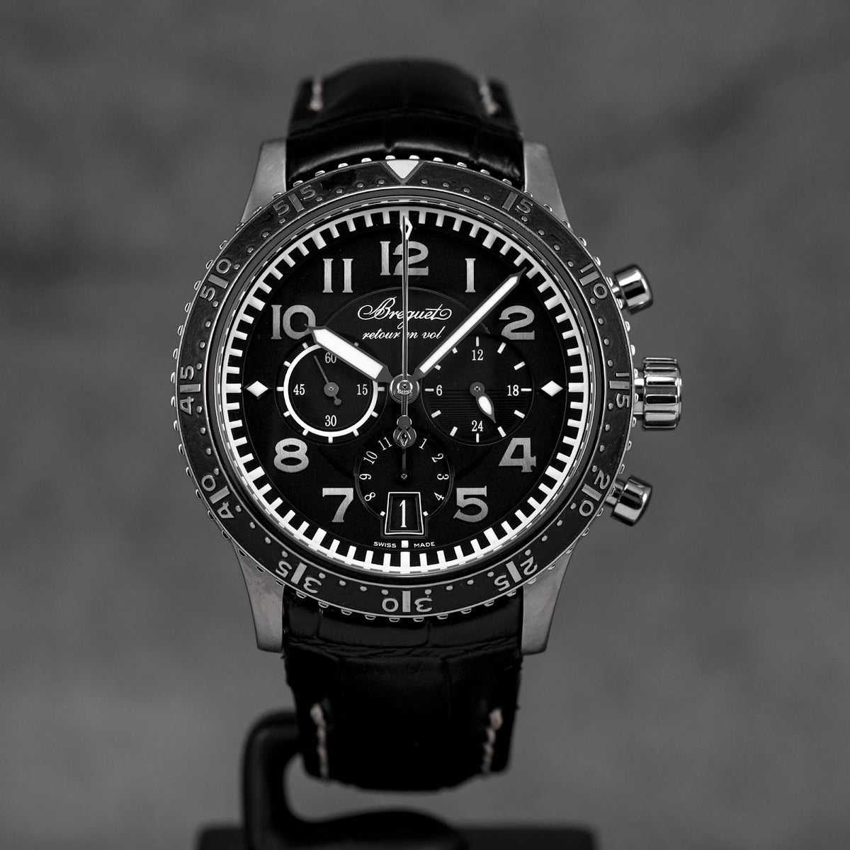 TYPE XXI FLYBACK CHRONOGRAPH TITANIUM BLACK DIAL (WATCH ONLY)