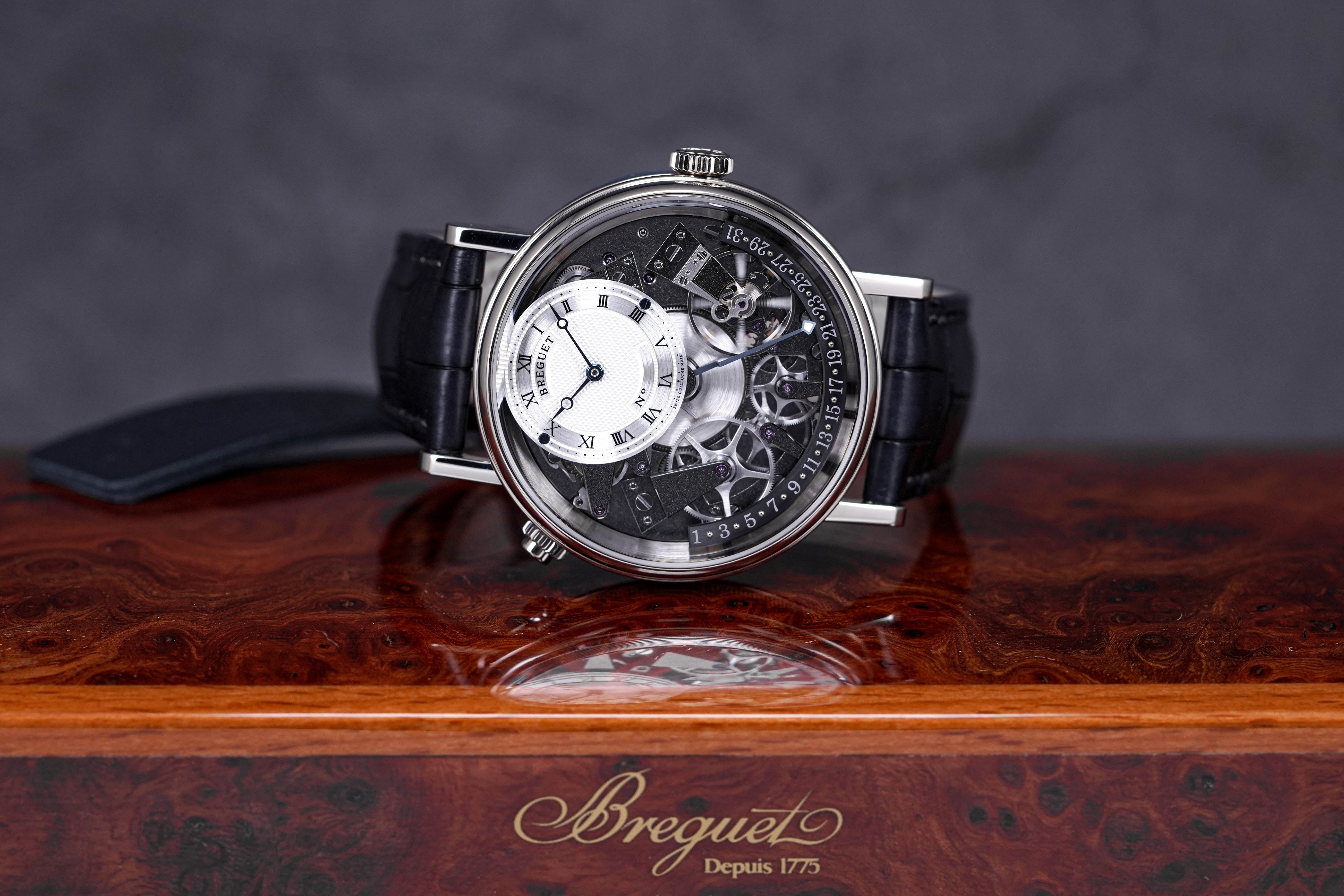 TRADITION QUANTIEME RETROGATE 7597 WHITEGOLD ANTHRACITE DIAL (2023)