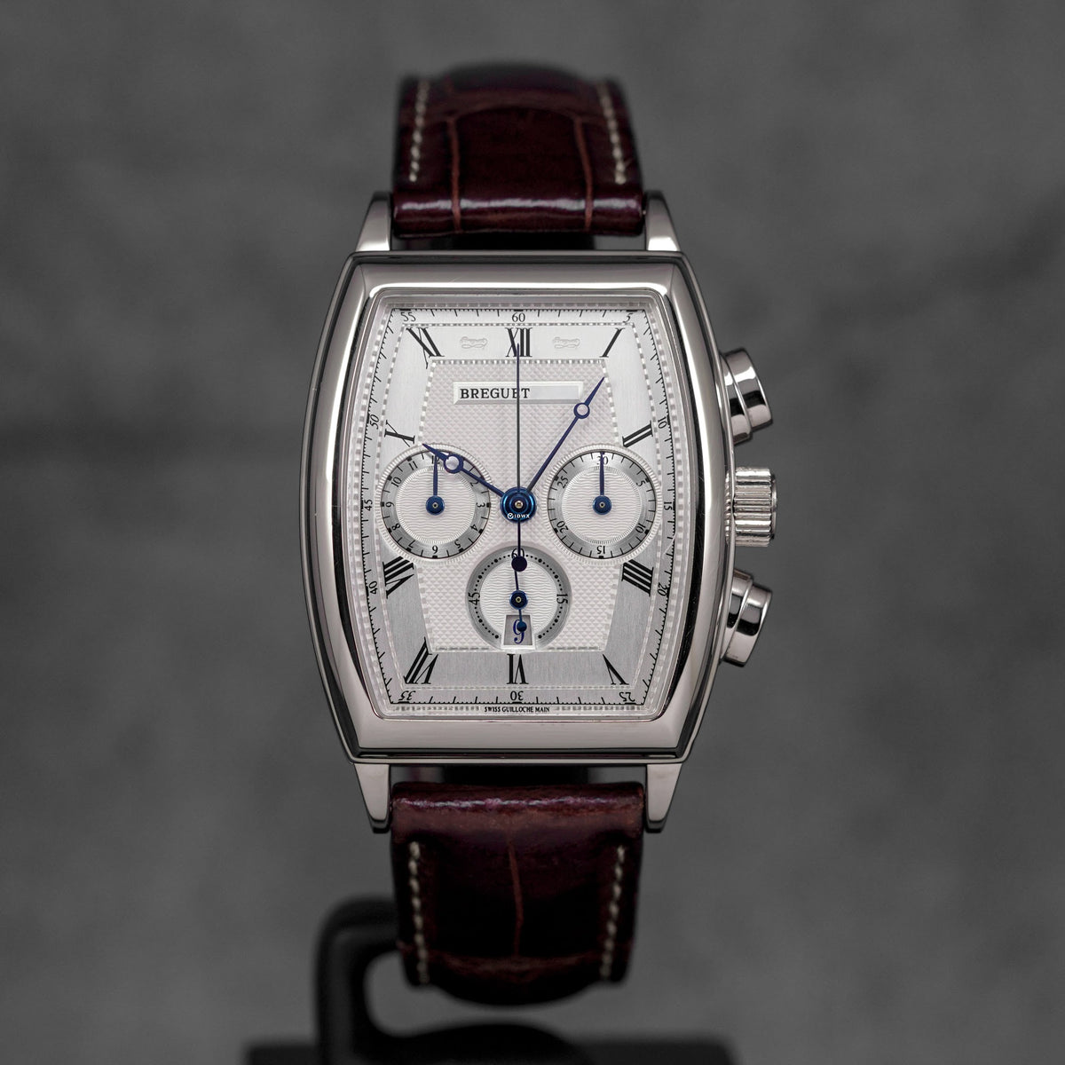 HERITAGE CHRONOGRAPH WHITEGOLD SILVER DIAL (WATCH ONLY)
