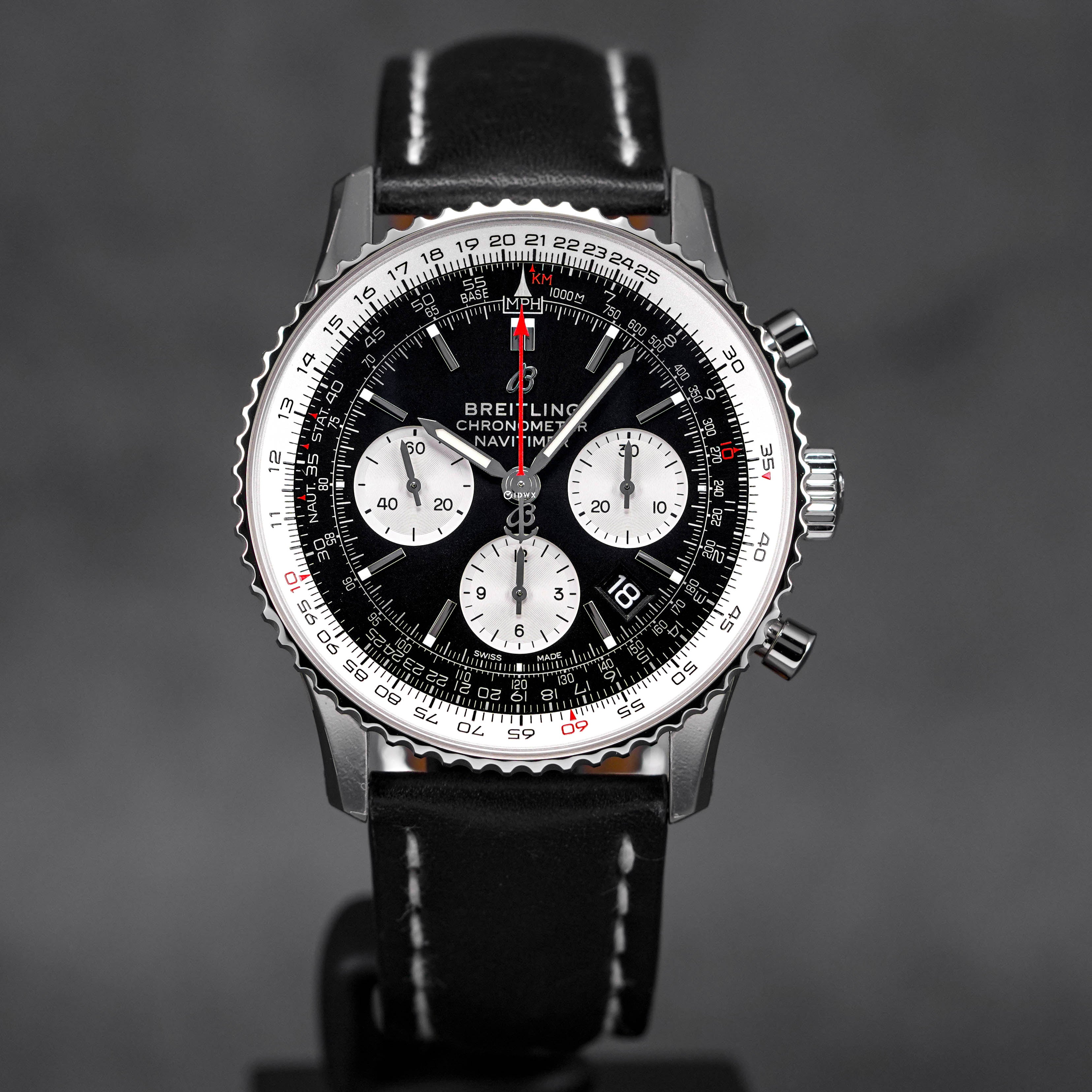 NAVITIMER 1 B01 43MM CHRONOGRAPH BLACK DIAL (2020)