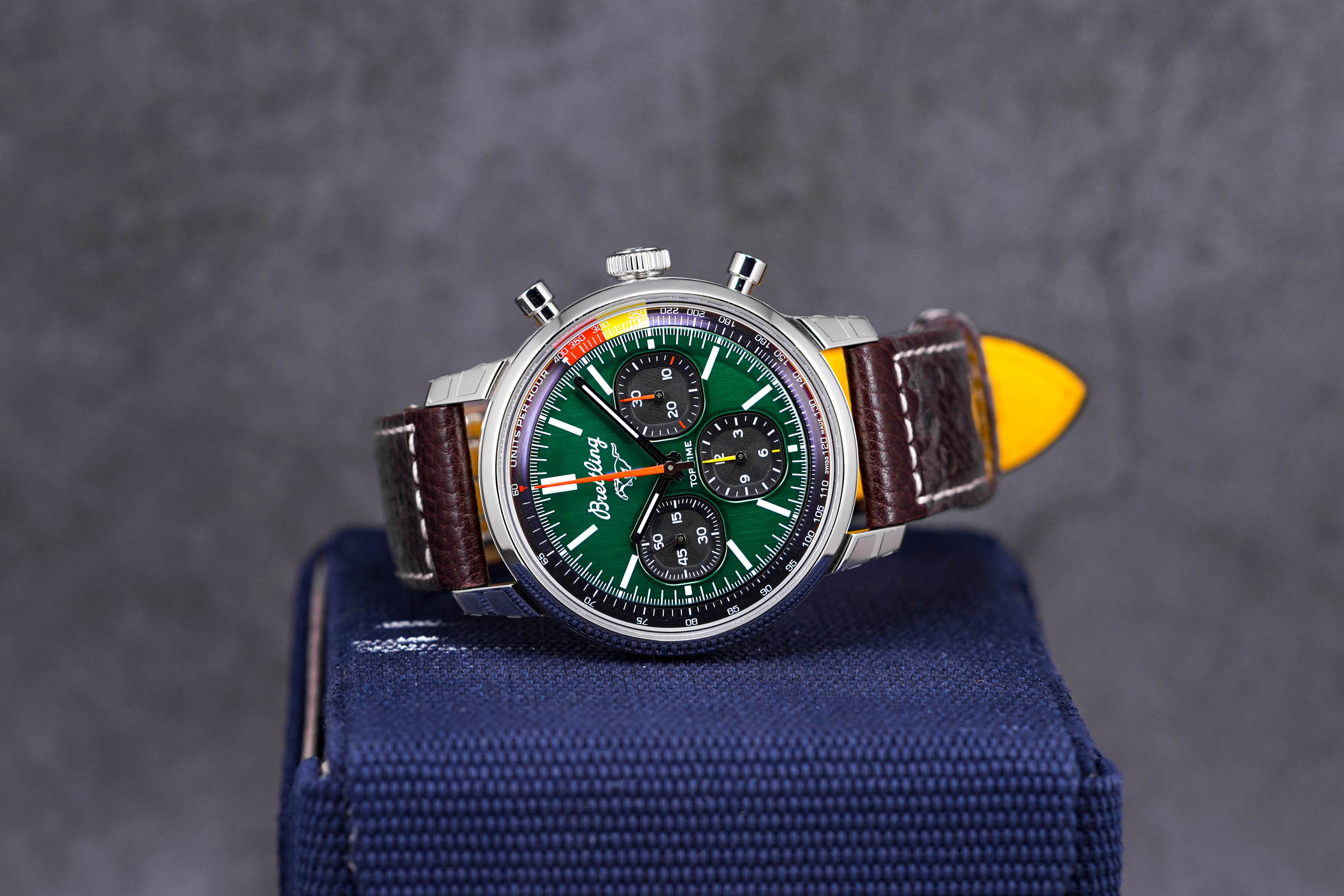 TOP TIME B01 41MM FORD MUSTANG GREEN DIAL (2023)