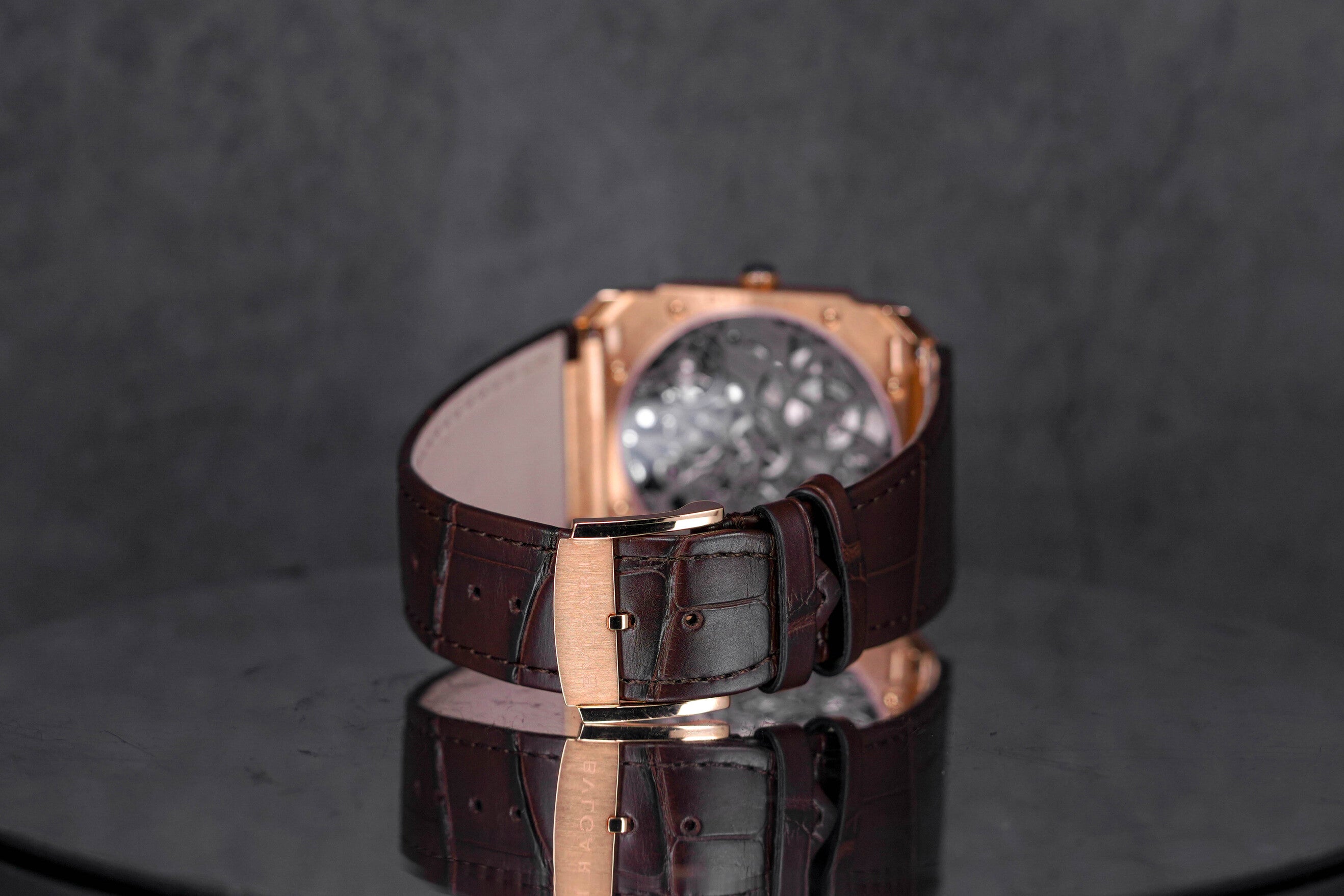 OCTO FINISSIMO 8 DAYS ROSEGOLD SKELETON DIAL (2023)