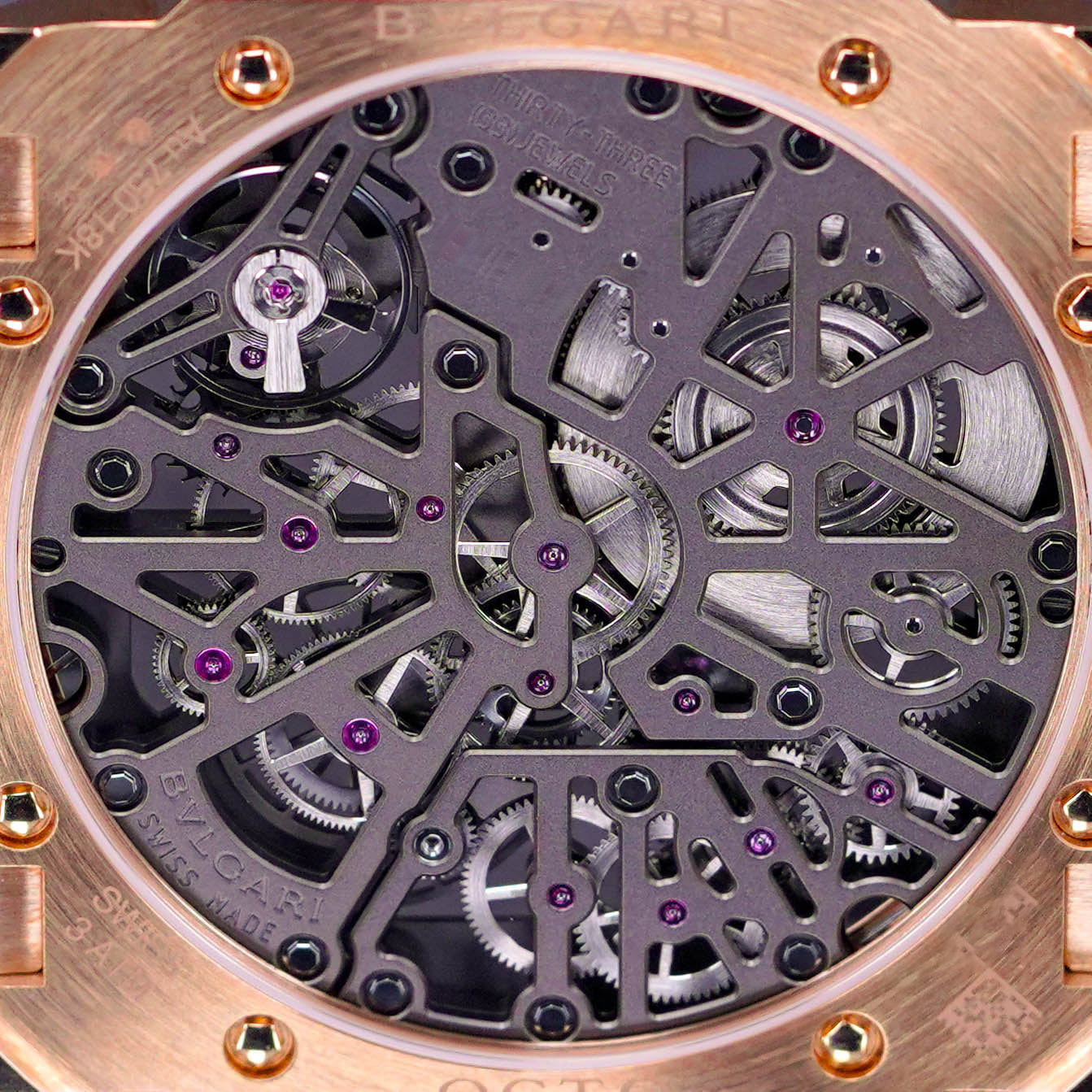 OCTO FINISSIMO 8 DAYS ROSEGOLD SKELETON DIAL (2023)