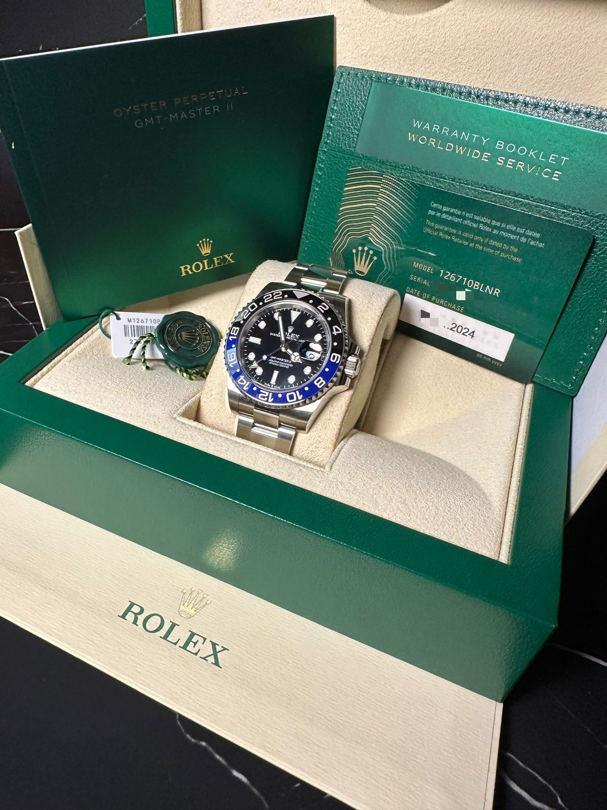 GMT MASTER-II BATMAN (2024)