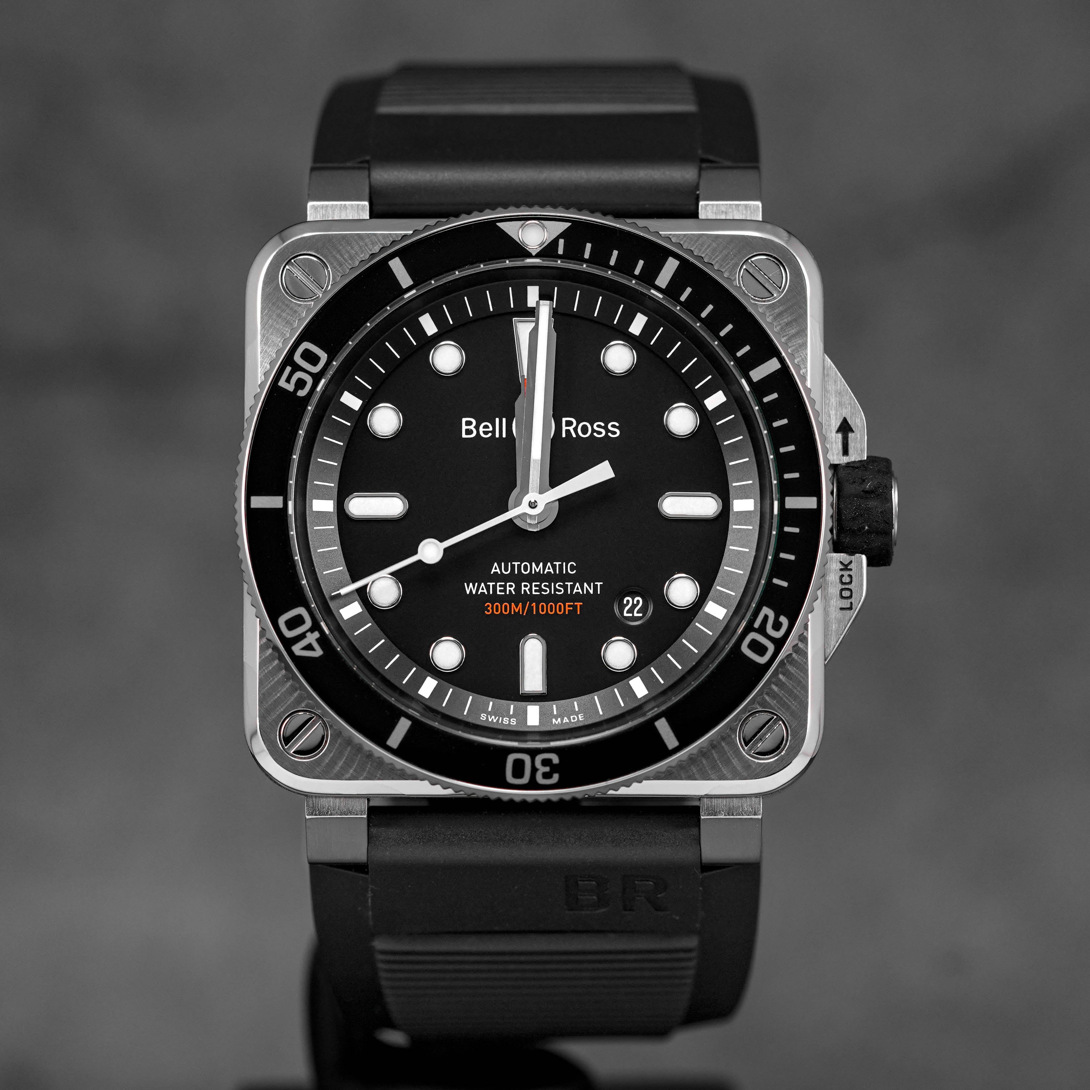 Harga Bell Ross BR 03-92 Diver Black