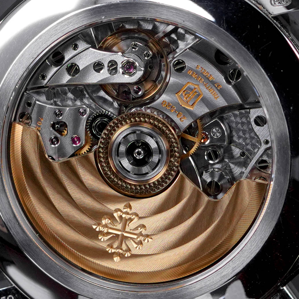 CALATRAVA 5905P ANNUAL CALENDAR PLATINUM BLACK DIAL (2017)