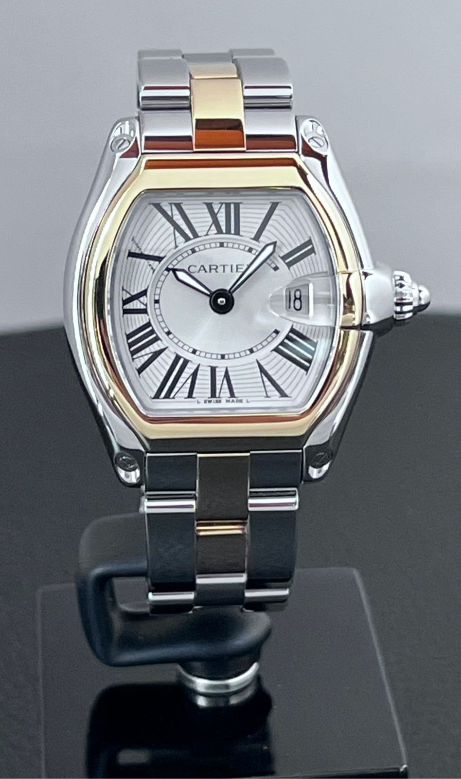 ROADSTER TWOTONE YELLOWGOLD SILVER DIAL (WATCH ONLY)