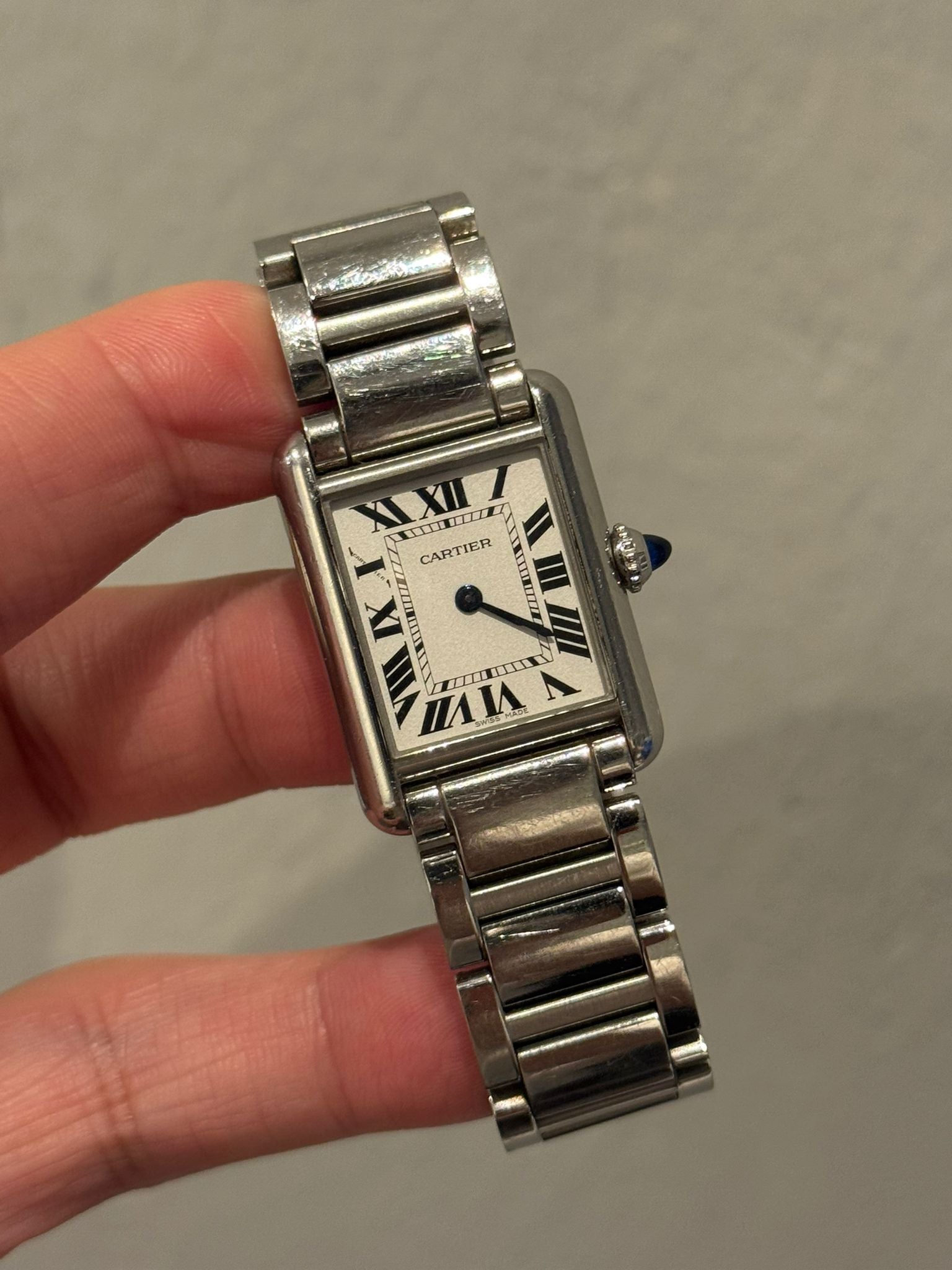 TANK MUST S SILVER DIAL (WATCH ONLY)