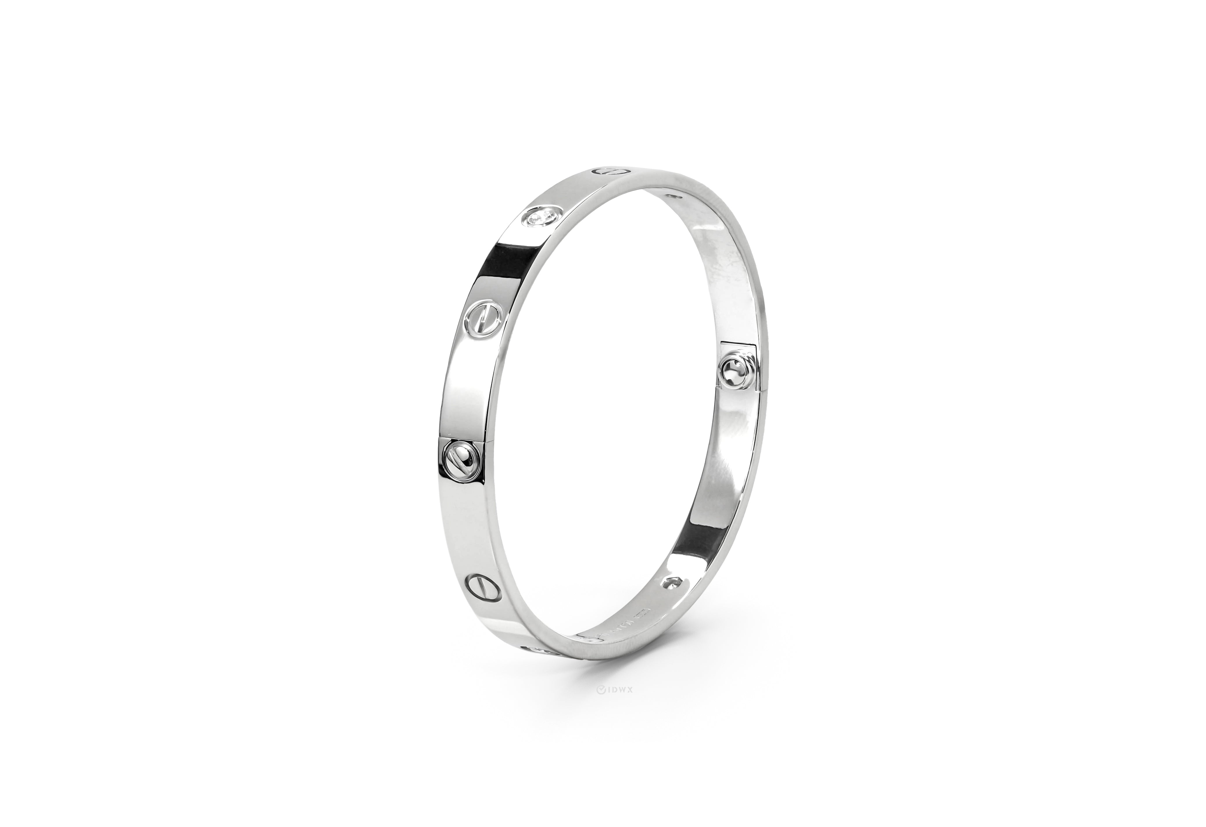 Harga Cartier Love Bracelet Whitegold