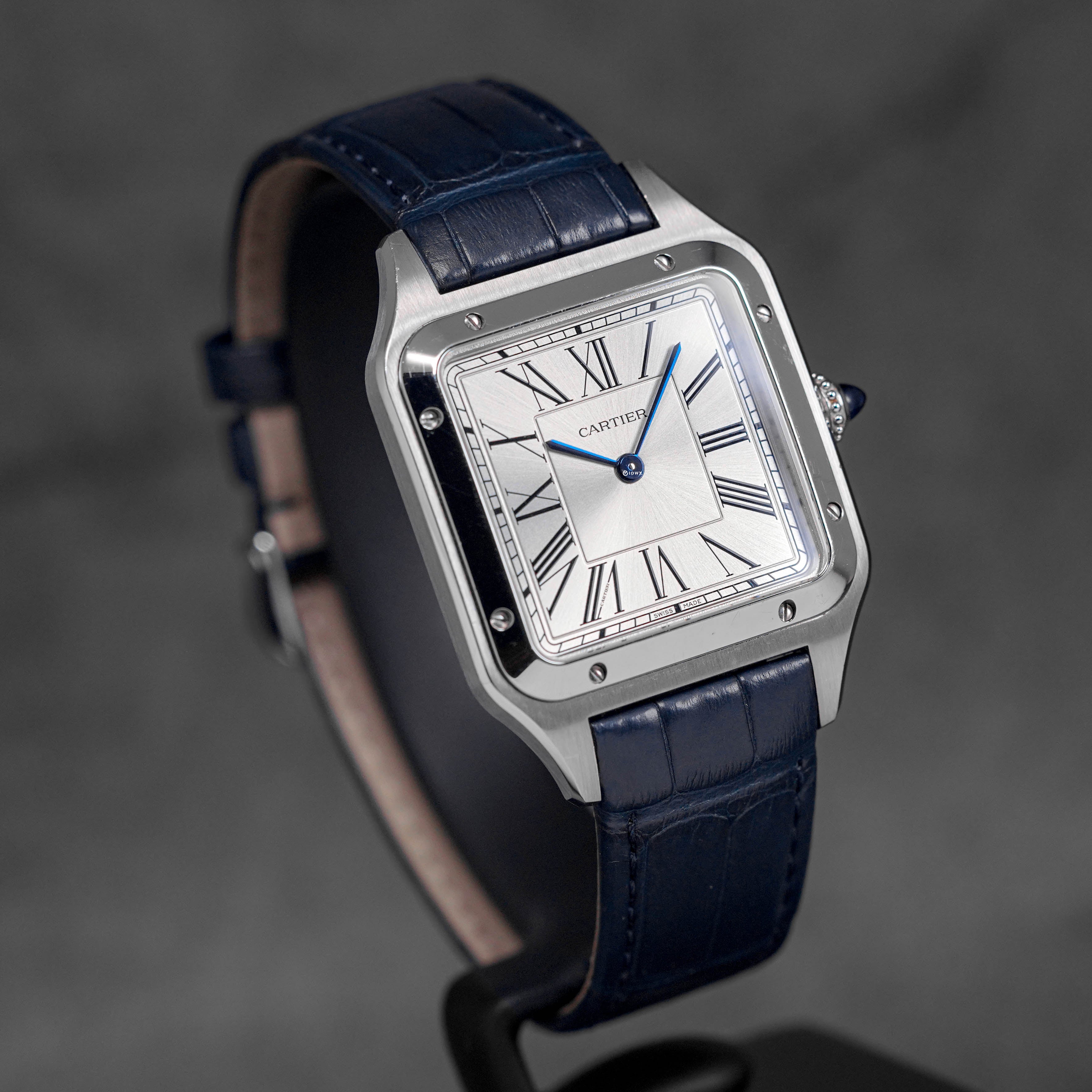 Harga Cartier Santos Dumont L Silver