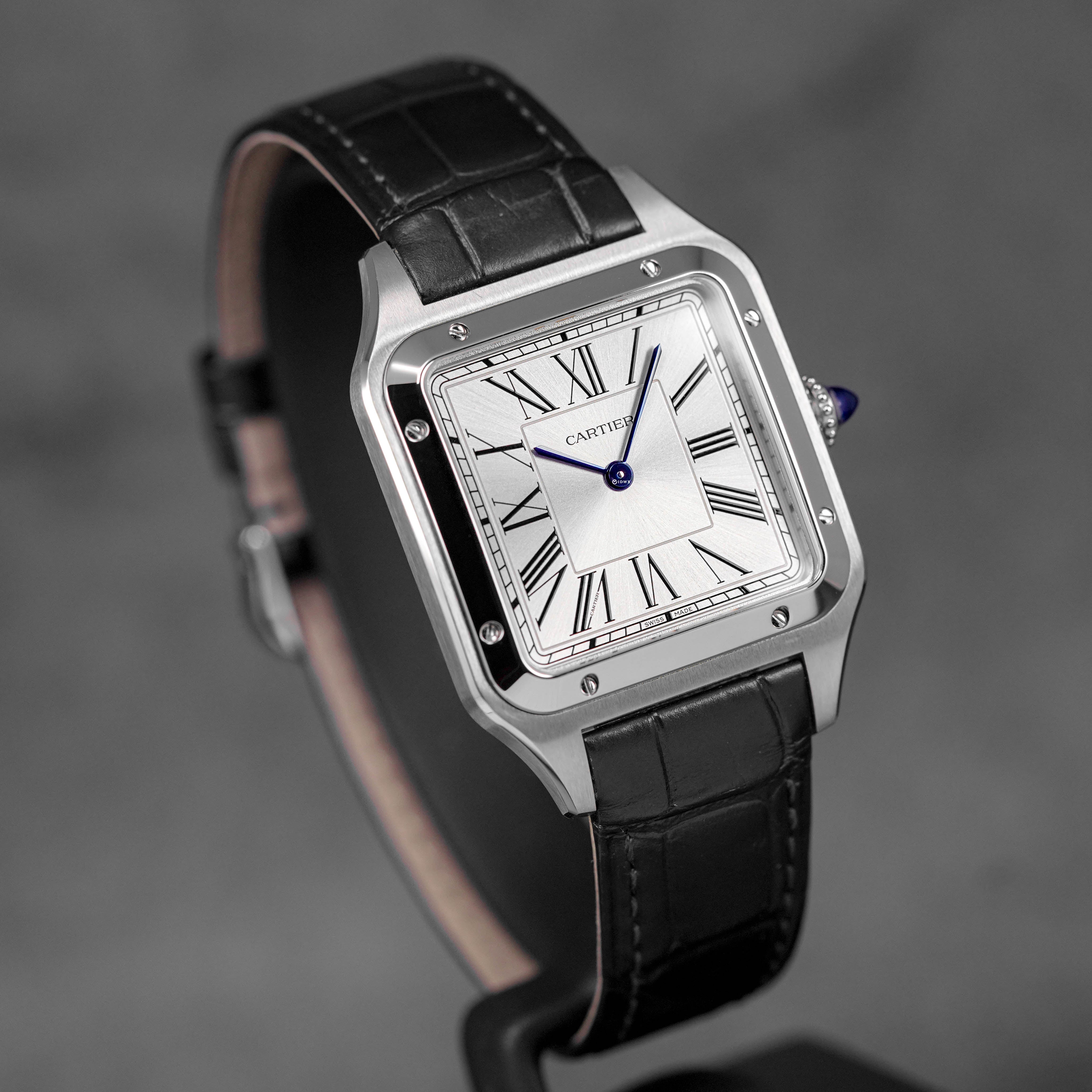 Harga Cartier Santos Dumont L Silver