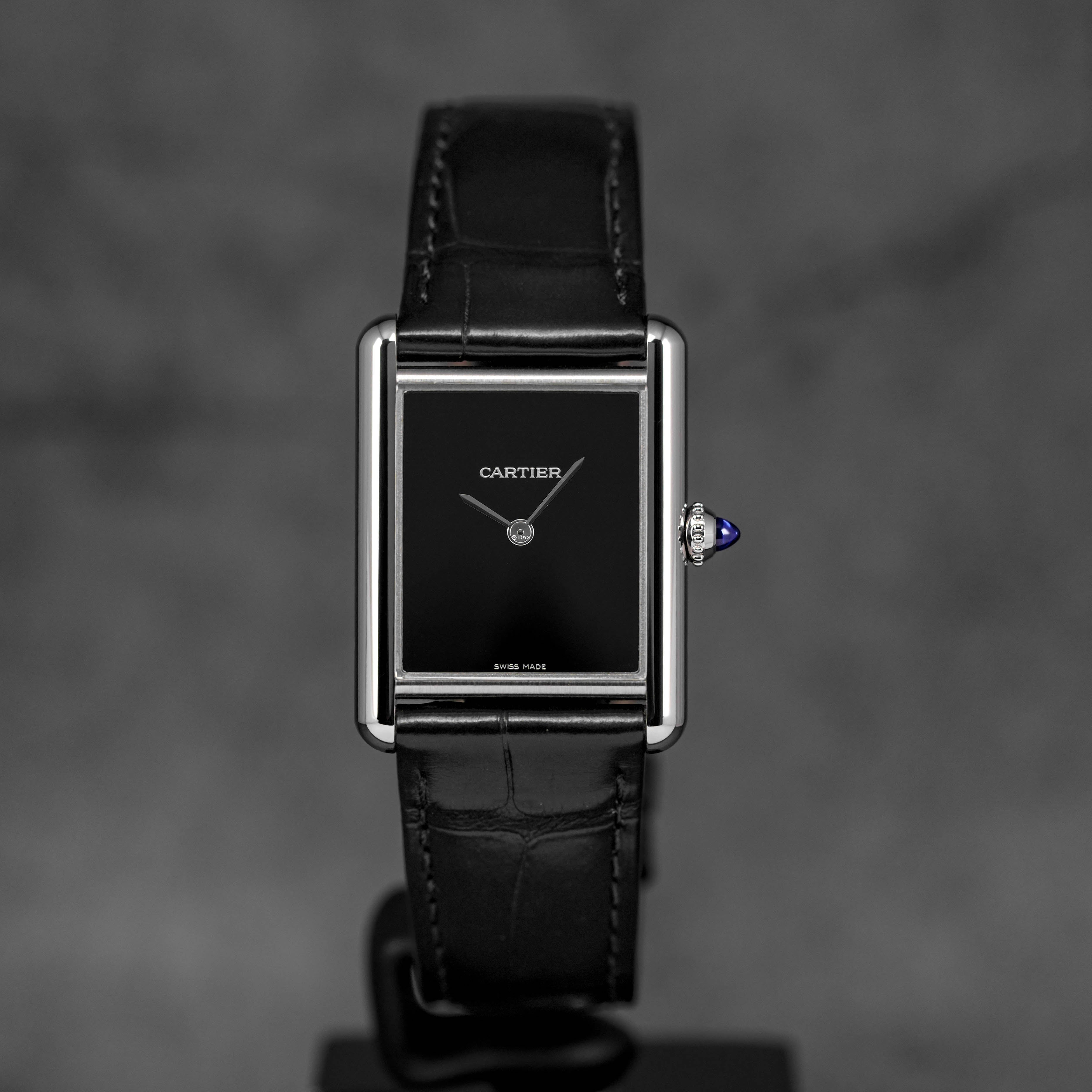 Harga Cartier Tank Must De Cartier L Black Terbaru