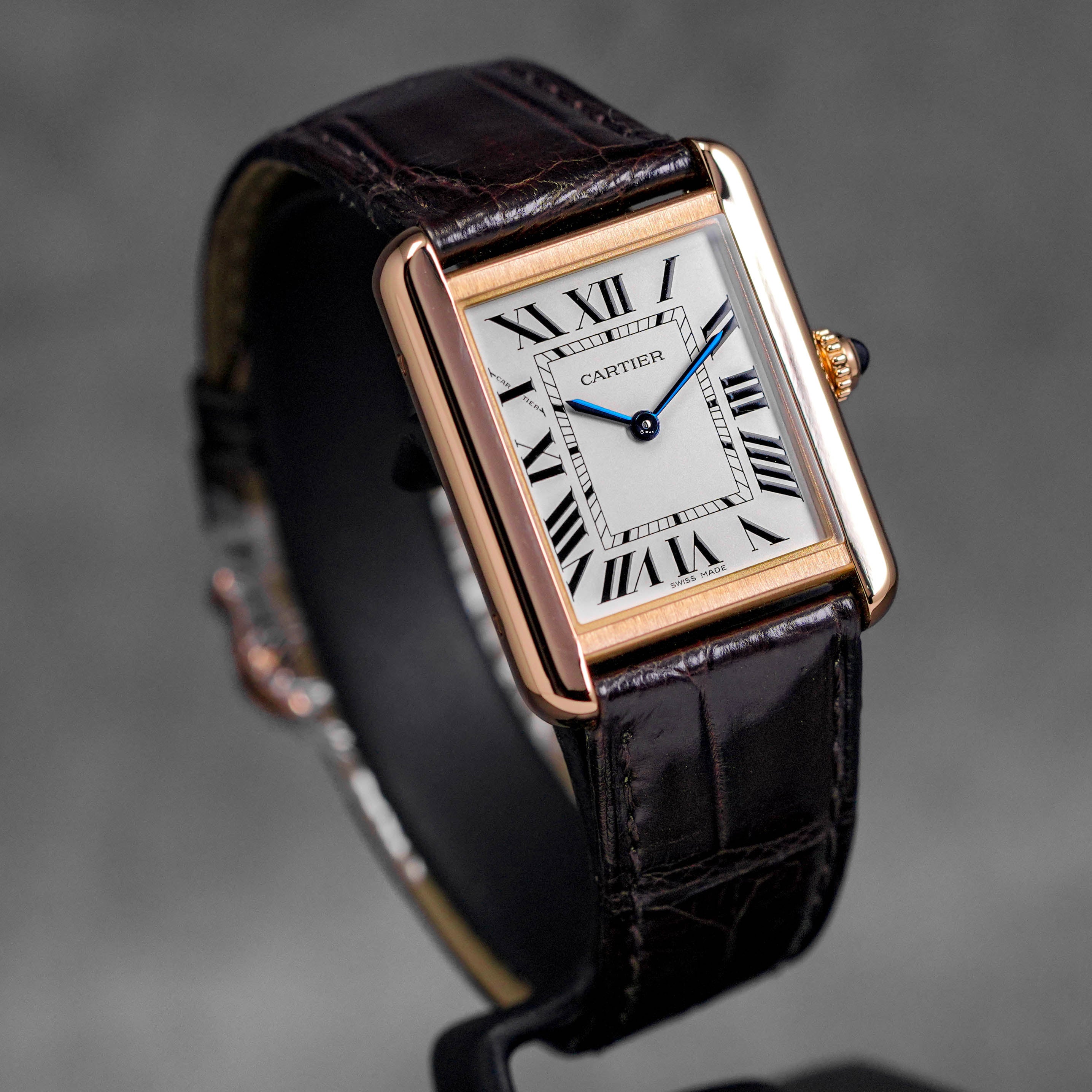 Harga Cartier Tank Solo S Rosegold Silver
