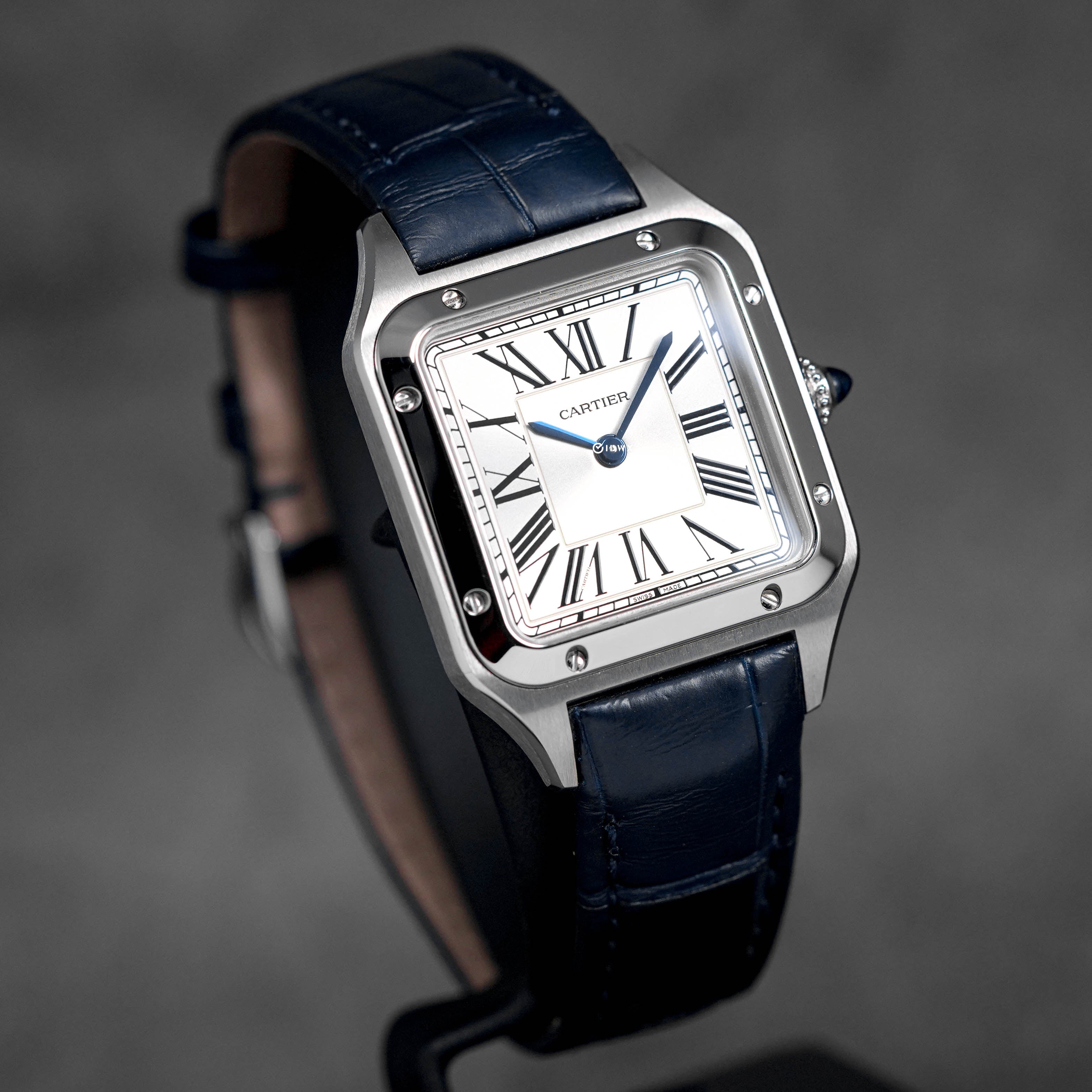 Cartier Santos Dumont Silver