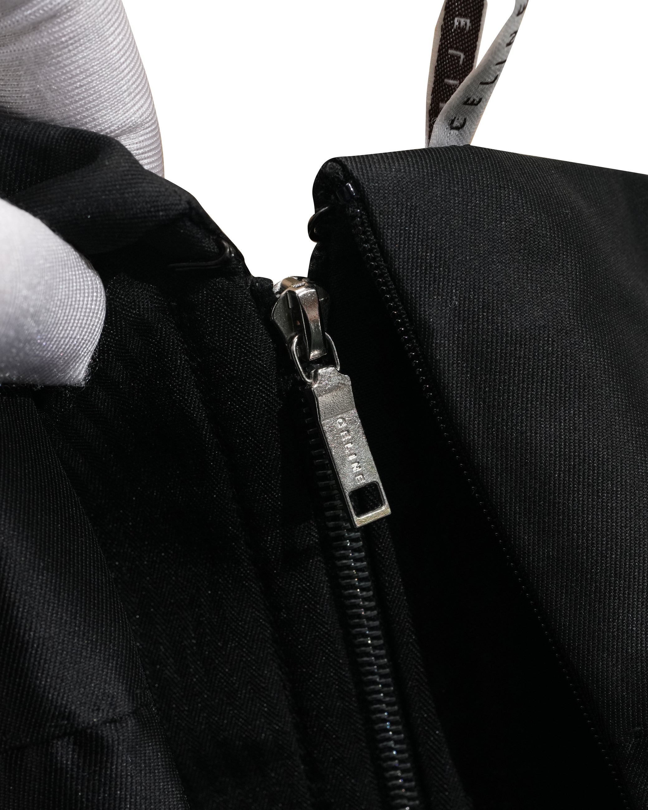 VINTAGE KNEE-LENGTH DRESS BLACK - SIZE 40