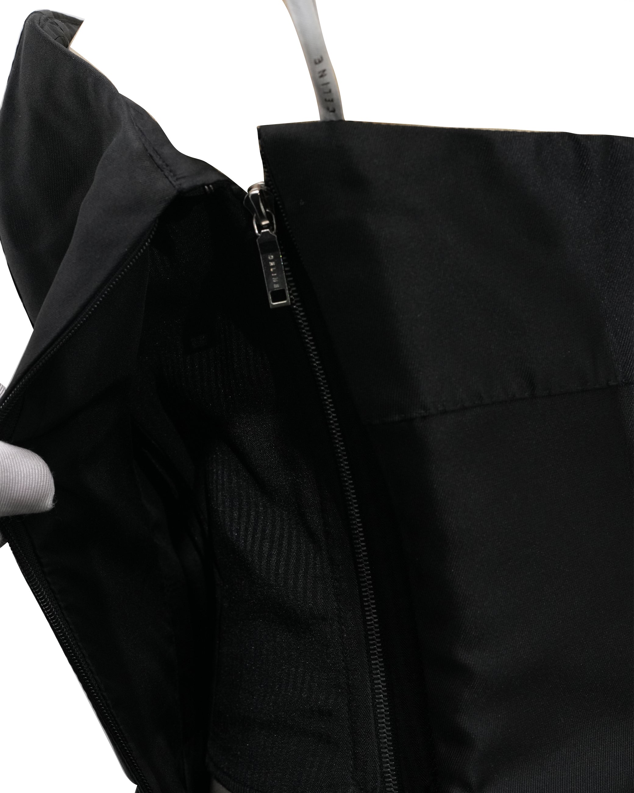 VINTAGE KNEE-LENGTH DRESS BLACK - SIZE 40