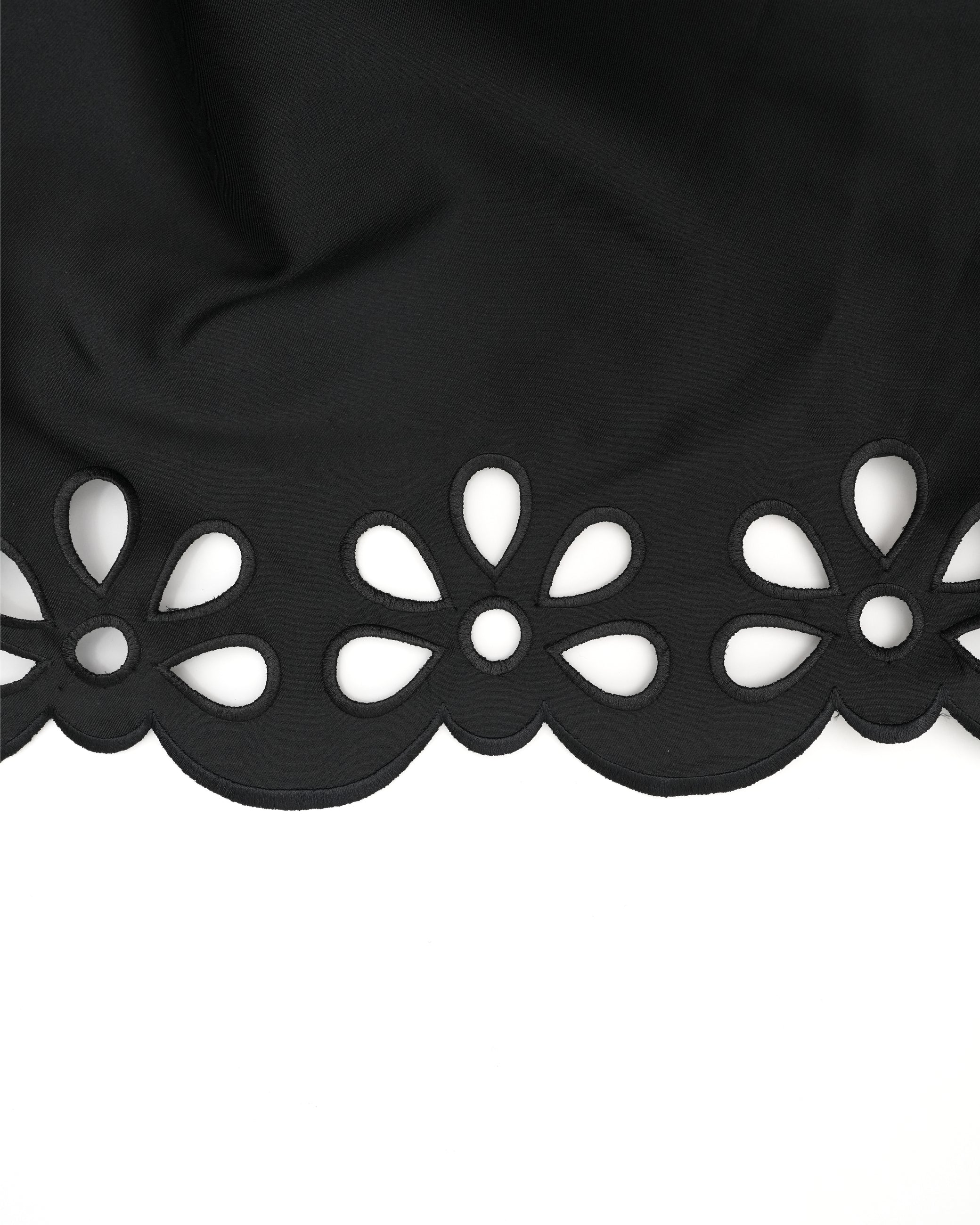 VINTAGE KNEE-LENGTH DRESS BLACK - SIZE 40