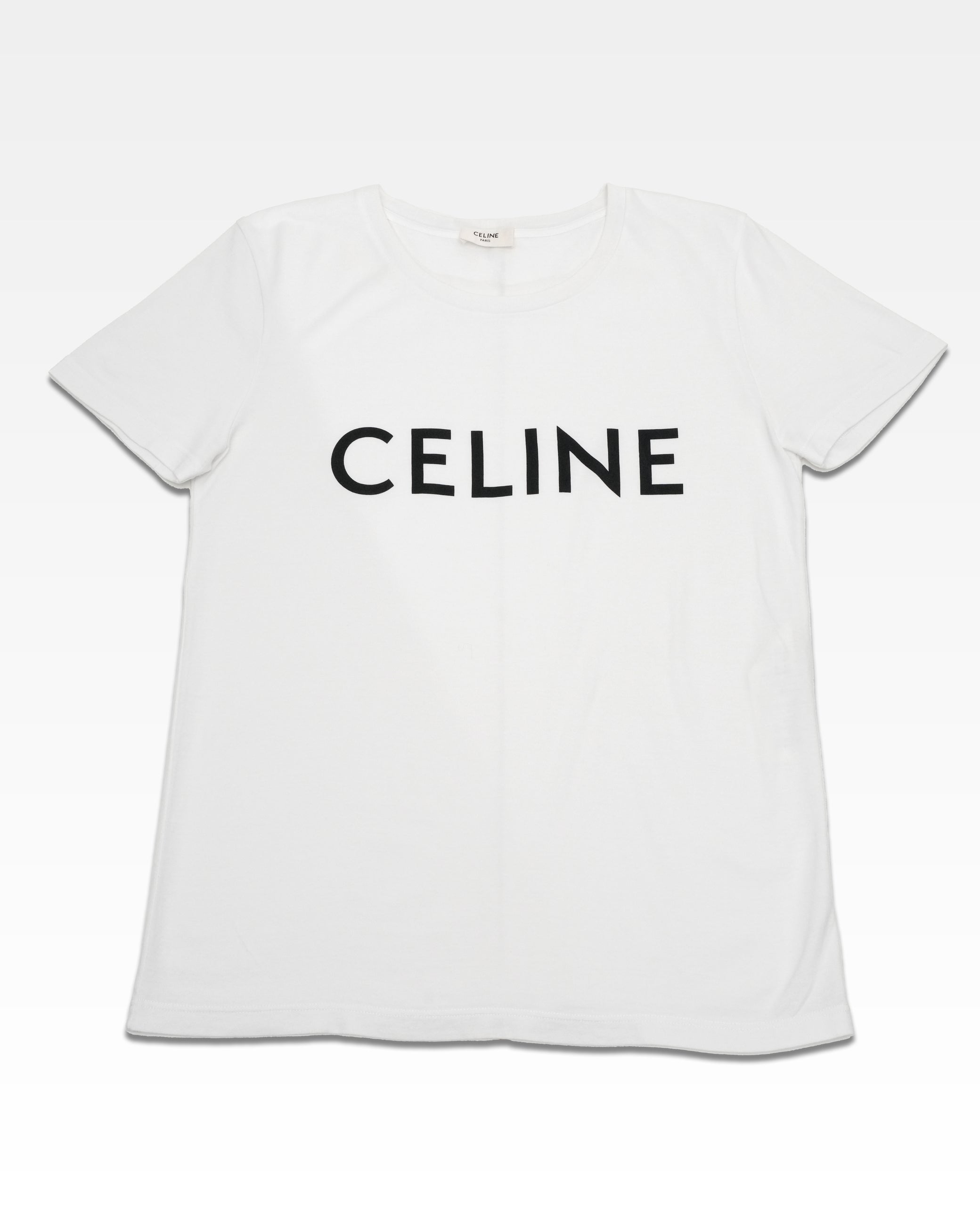 LOOSE T-SHIRT IN COTTON JERSEY WHITE - SIZE S