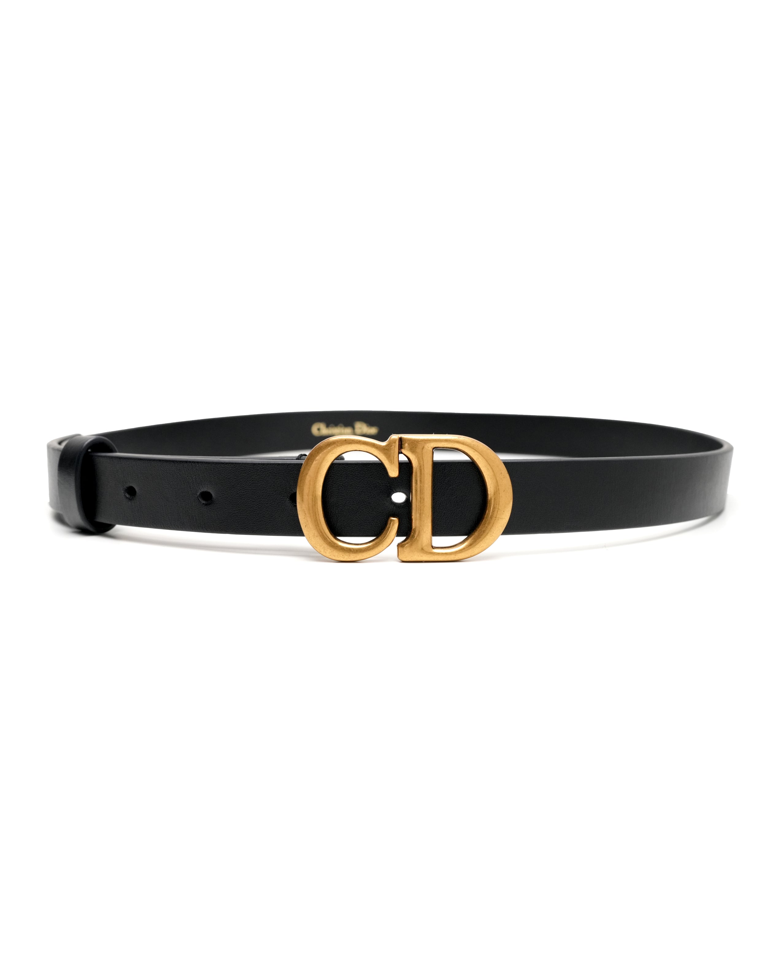 Christian Dior Belt Black