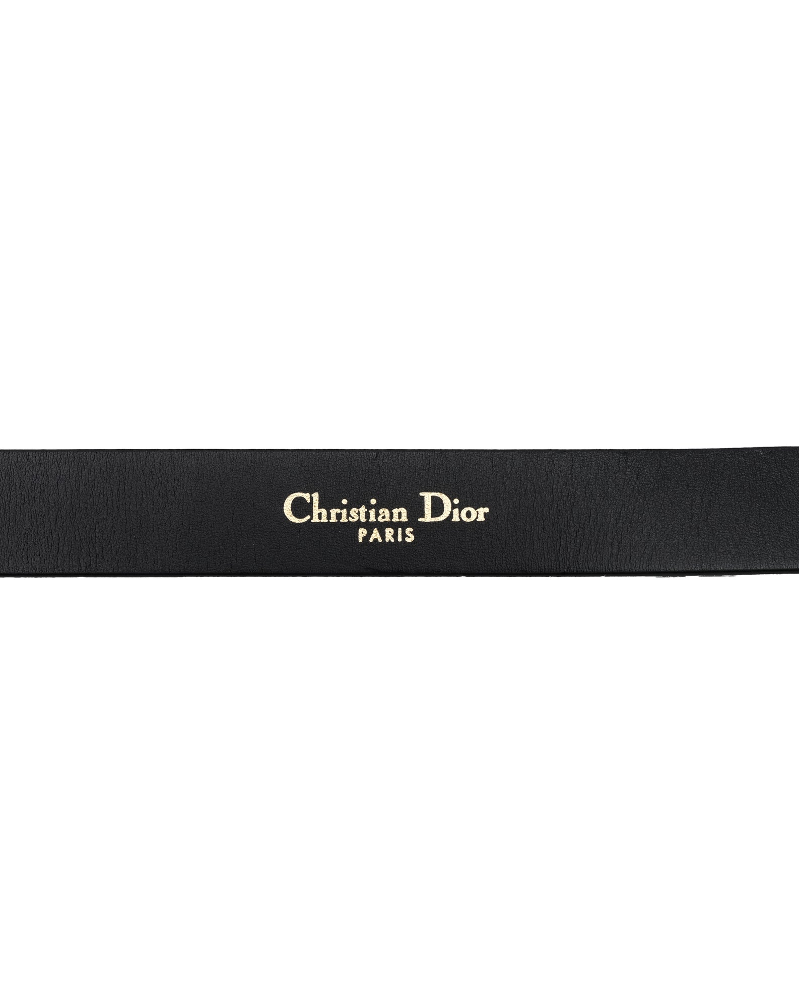 Christian Dior Belt Black