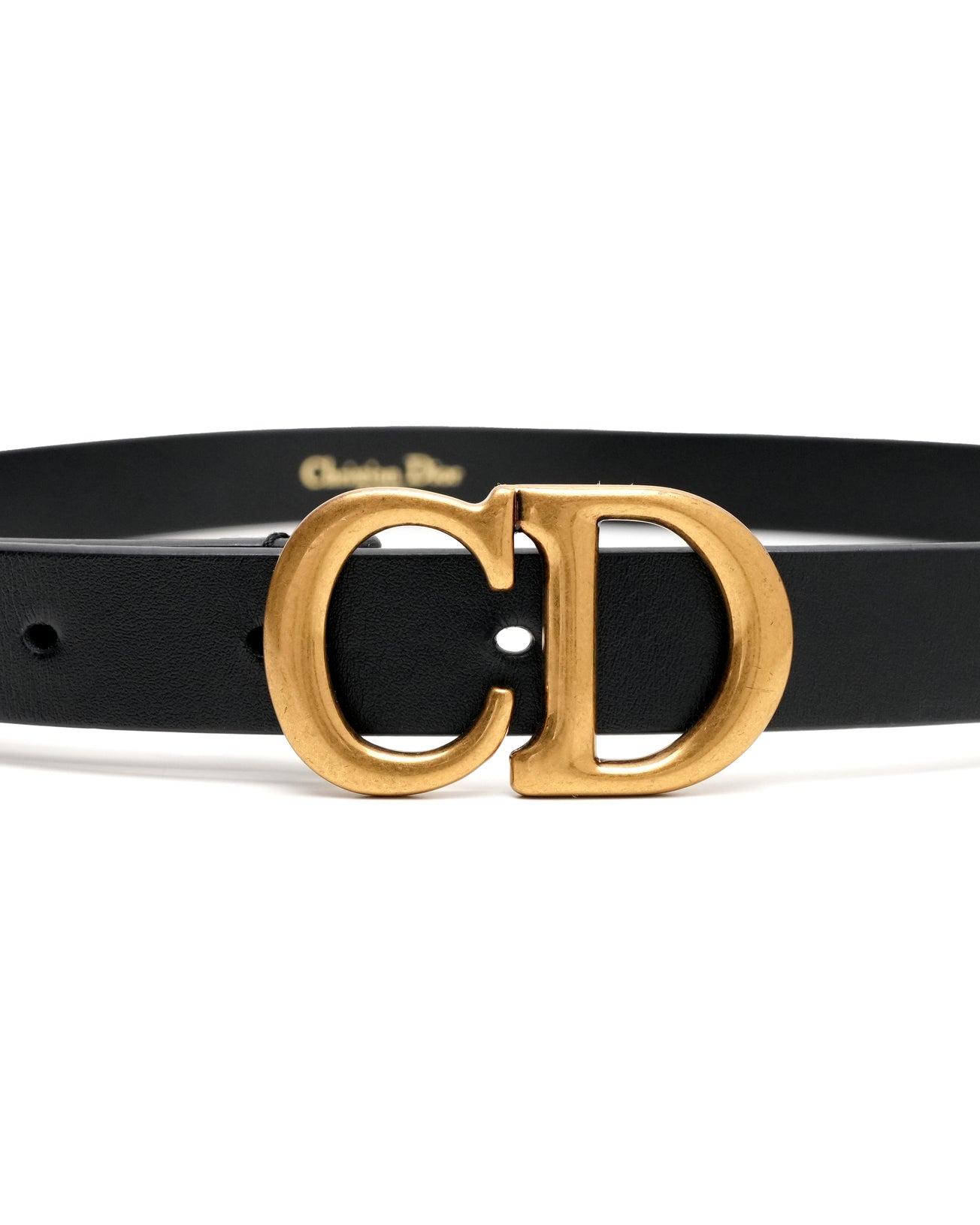 Christian Dior Belt Black
